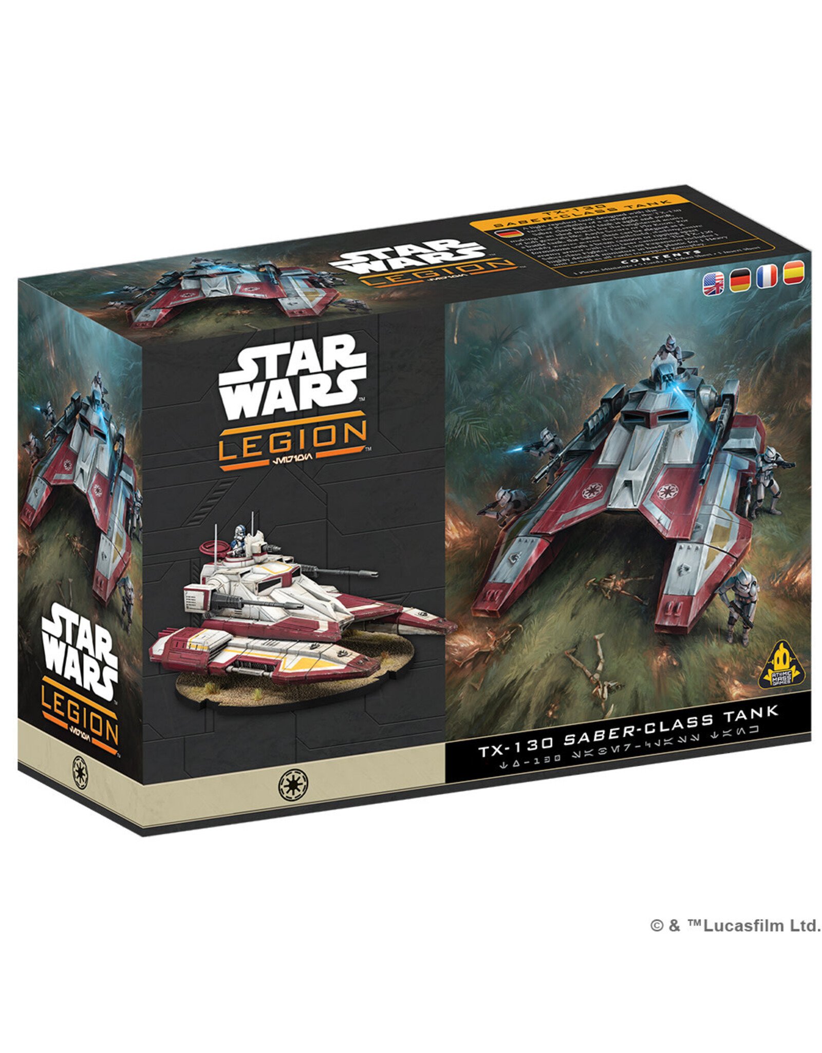 Fantasy Flight Games Star Wars Legion - TX-130 Saber-class Fighter Tank