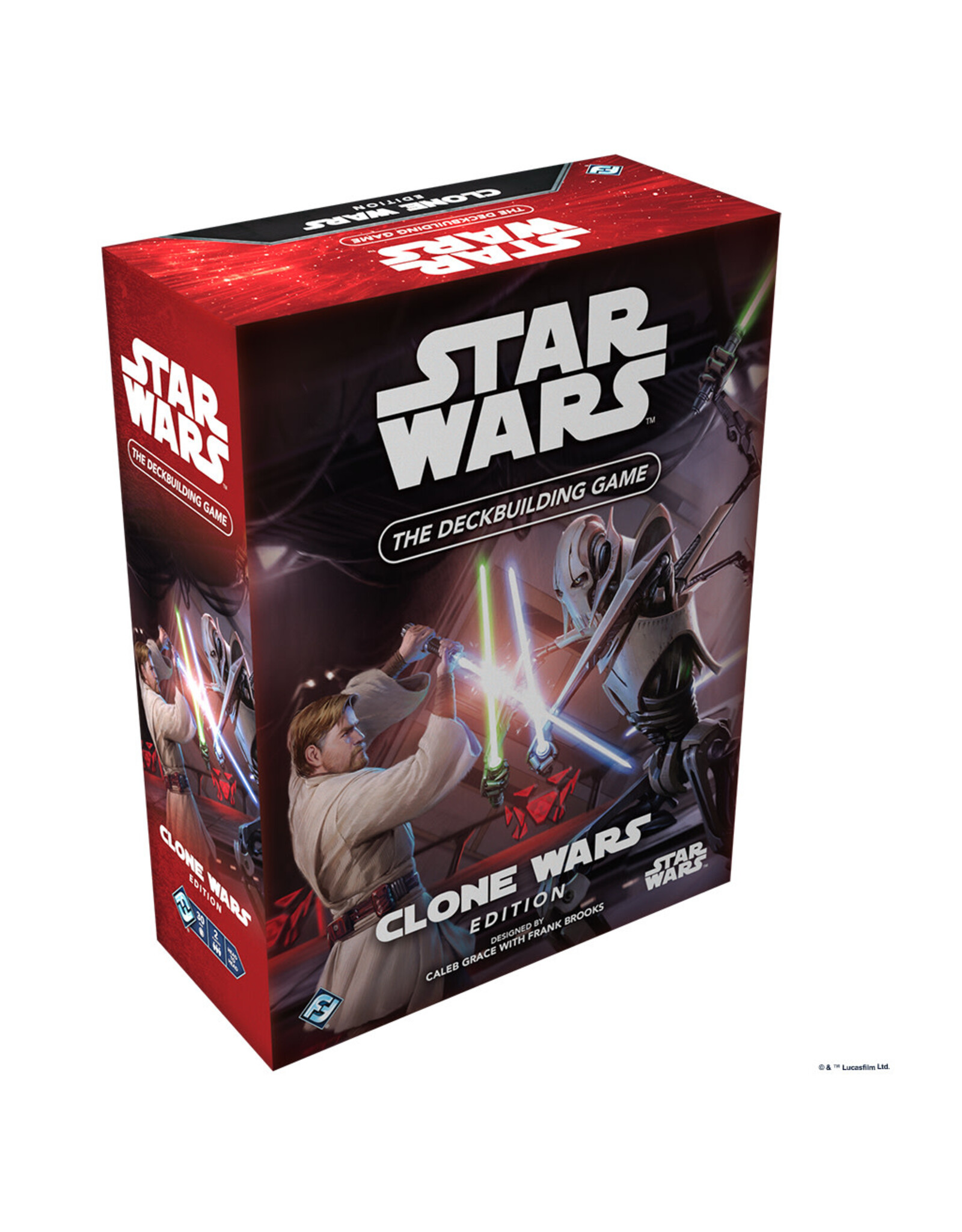 Fantasy Flight Games Star Wars: The Deck Building Game - Clone Wars