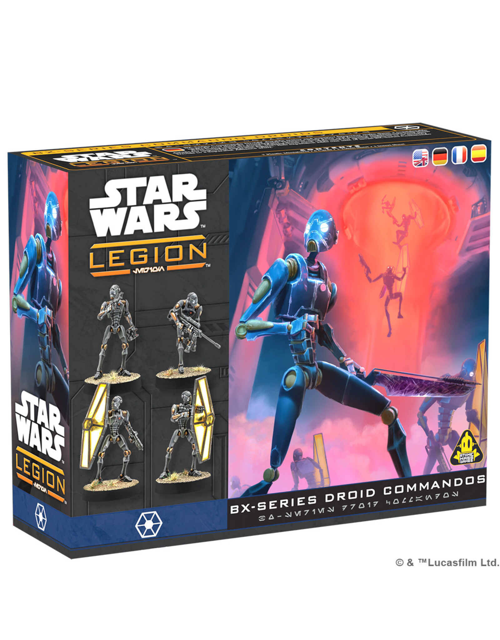 Fantasy Flight Games Star Wars Legion - BX-series Droid Commandos