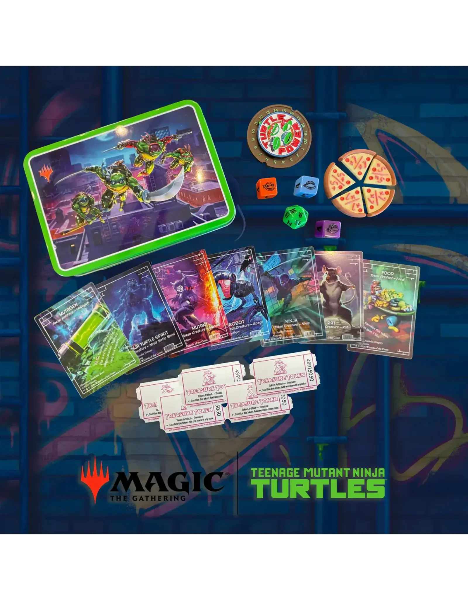 Beadle and Grimm’s LLC MtG: TMNT Token Set