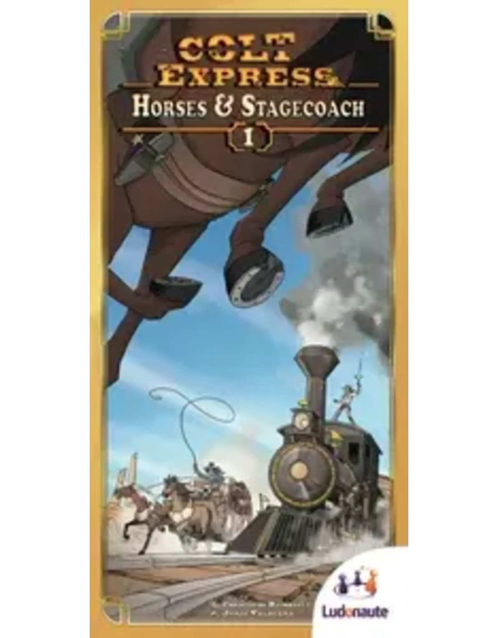 Ludonaute Colt Express: Horses & Stagecoach Expansion