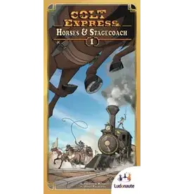 Ludonaute Colt Express: Horses & Stagecoach Expansion