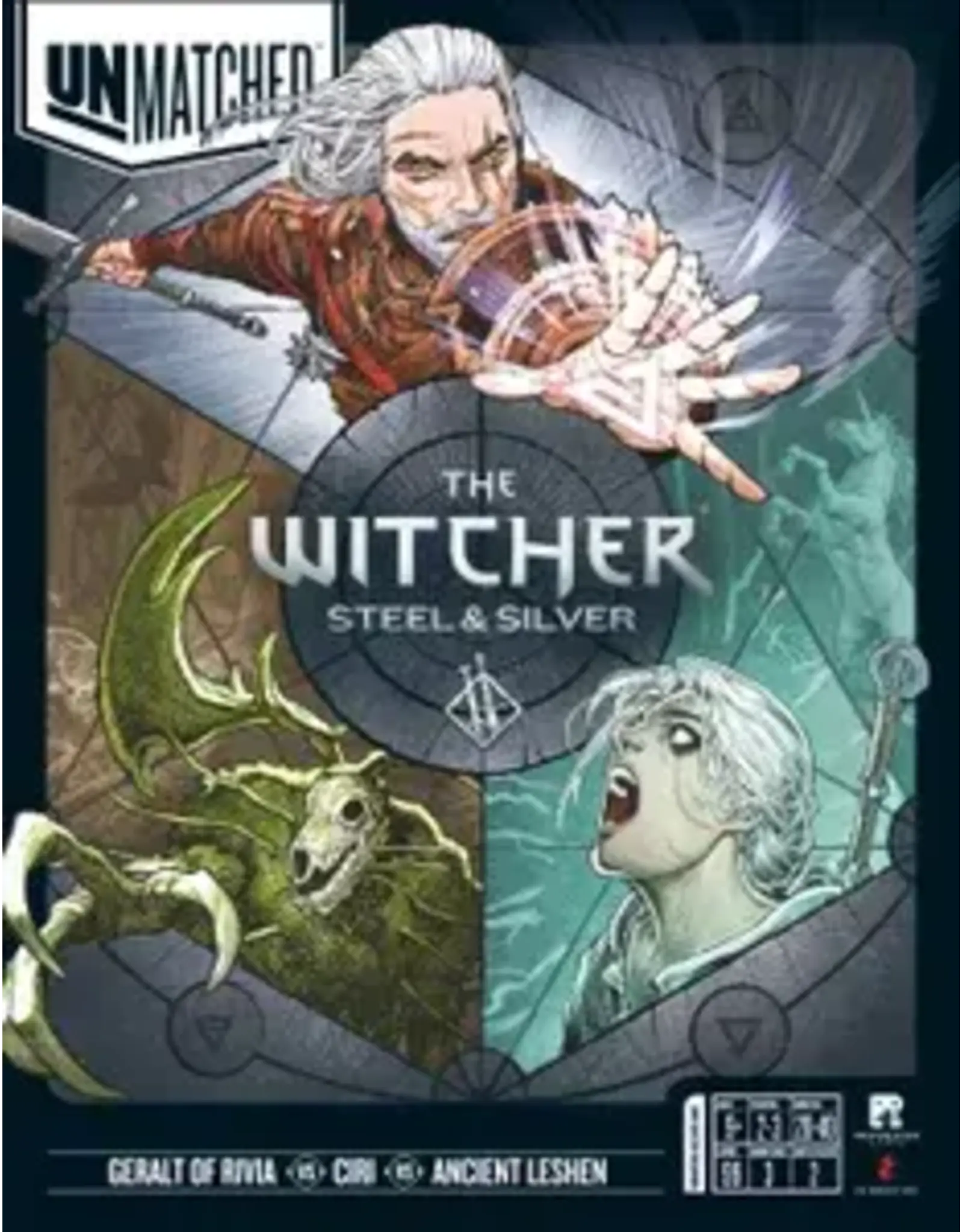 Restoration Games Unmatched: Witcher: Steel & Silver