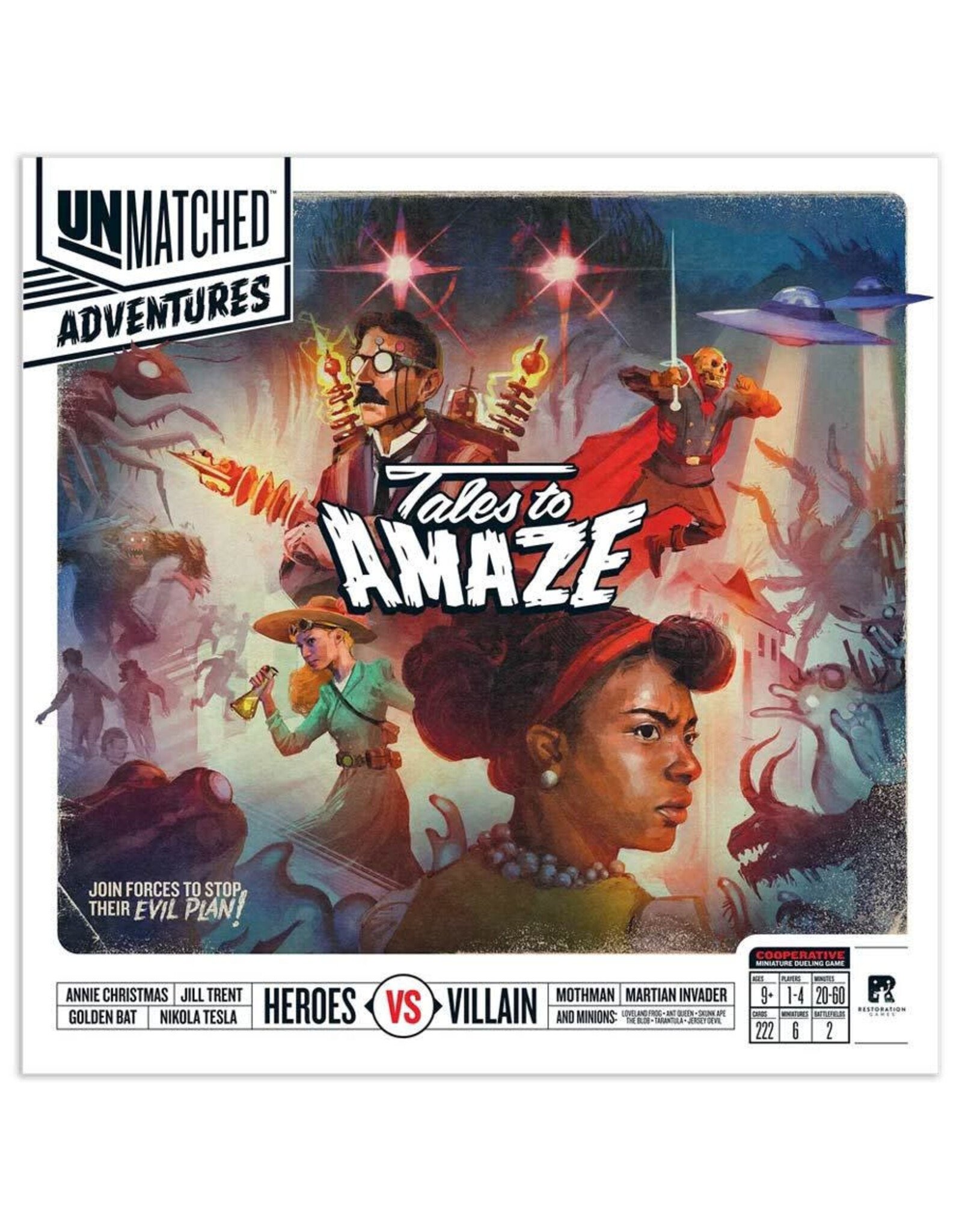Restoration Games Unmatched Adventures: Tales to Amaze