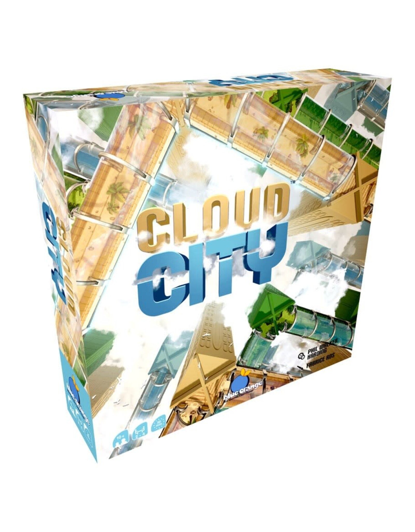 Blue Orange Cloud City