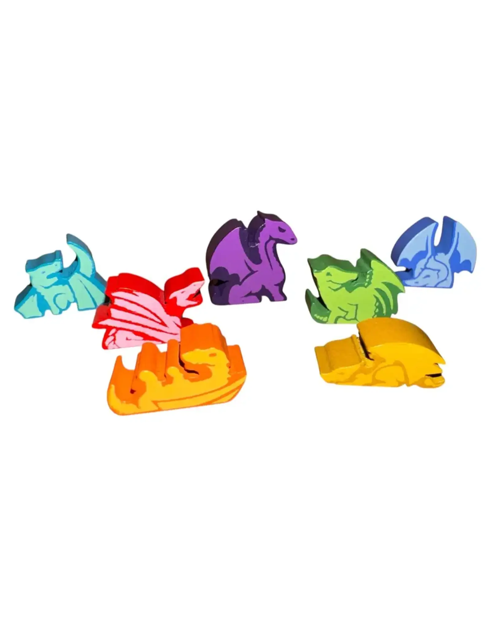 Weird Giraffe Games Hoard of Dragon Meeples