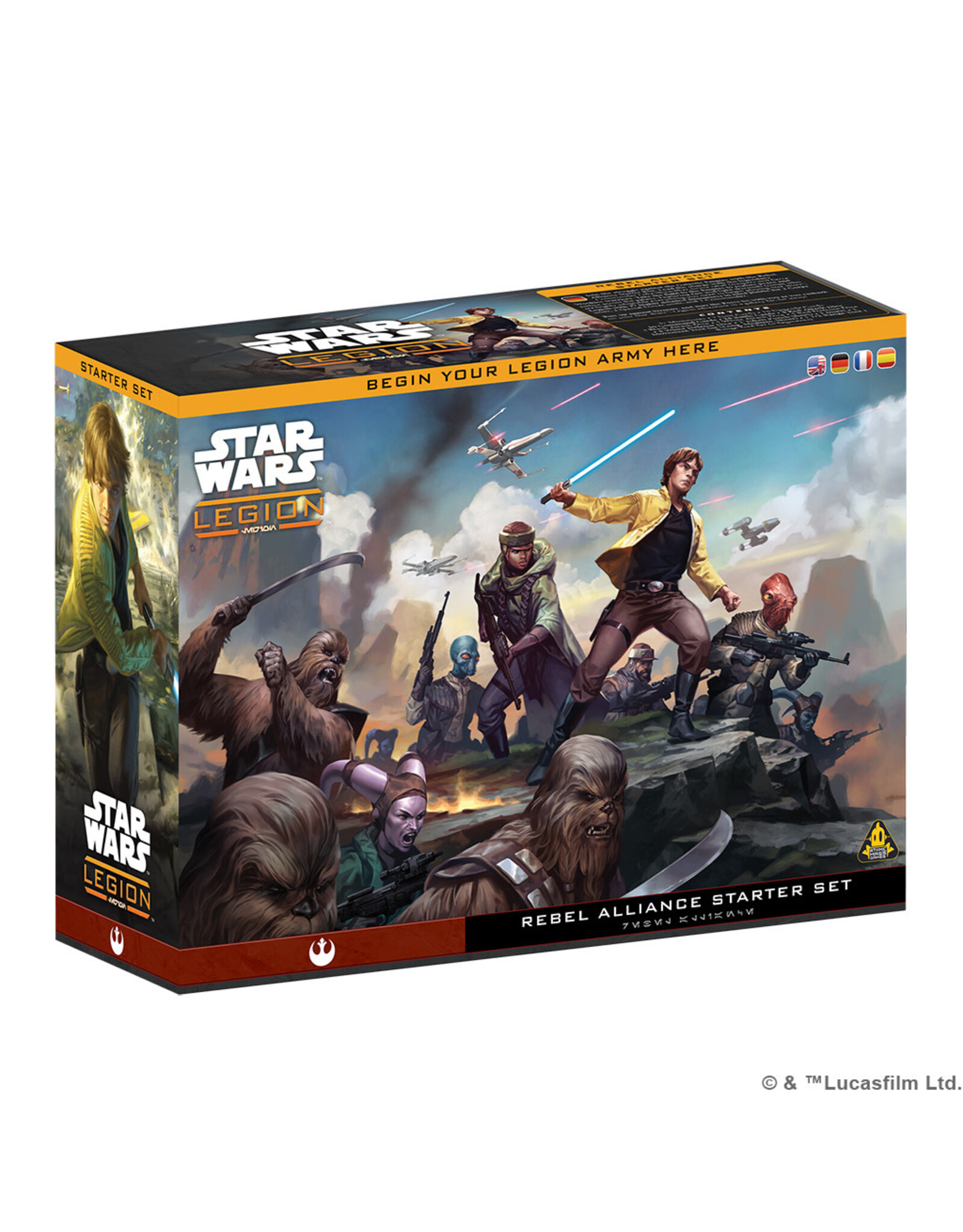 Atomic Mass Games Star Wars: Legion – Rebel Alliance Starter Set
