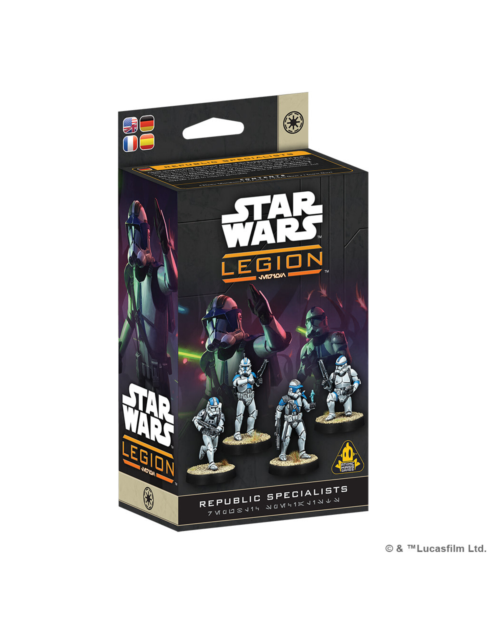 Atomic Mass Games Star Wars: Legion - Republic  Specialists