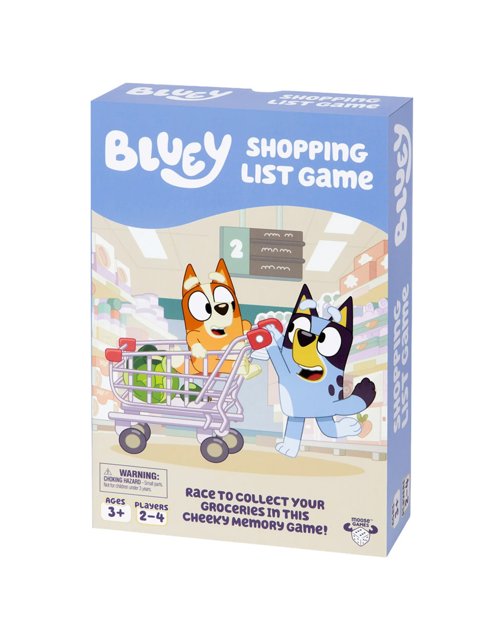 Moose Toys Bluey Shopping List Game