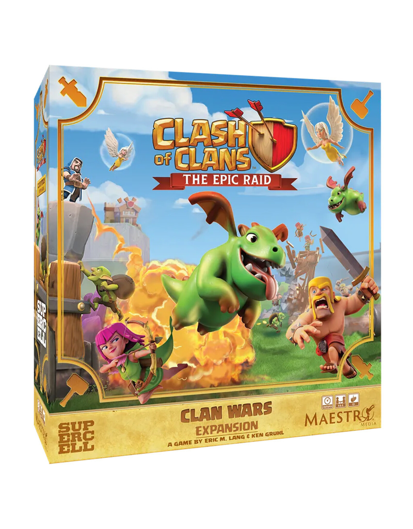 Maestro Media Clash of Clans: The Epic Raid: Clan Wars Expansion