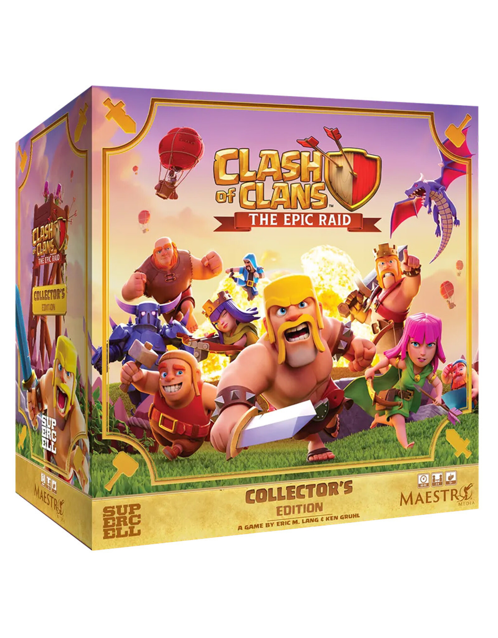 Maestro Media Clash of Clans: The Epic Raid: Collector's Edition