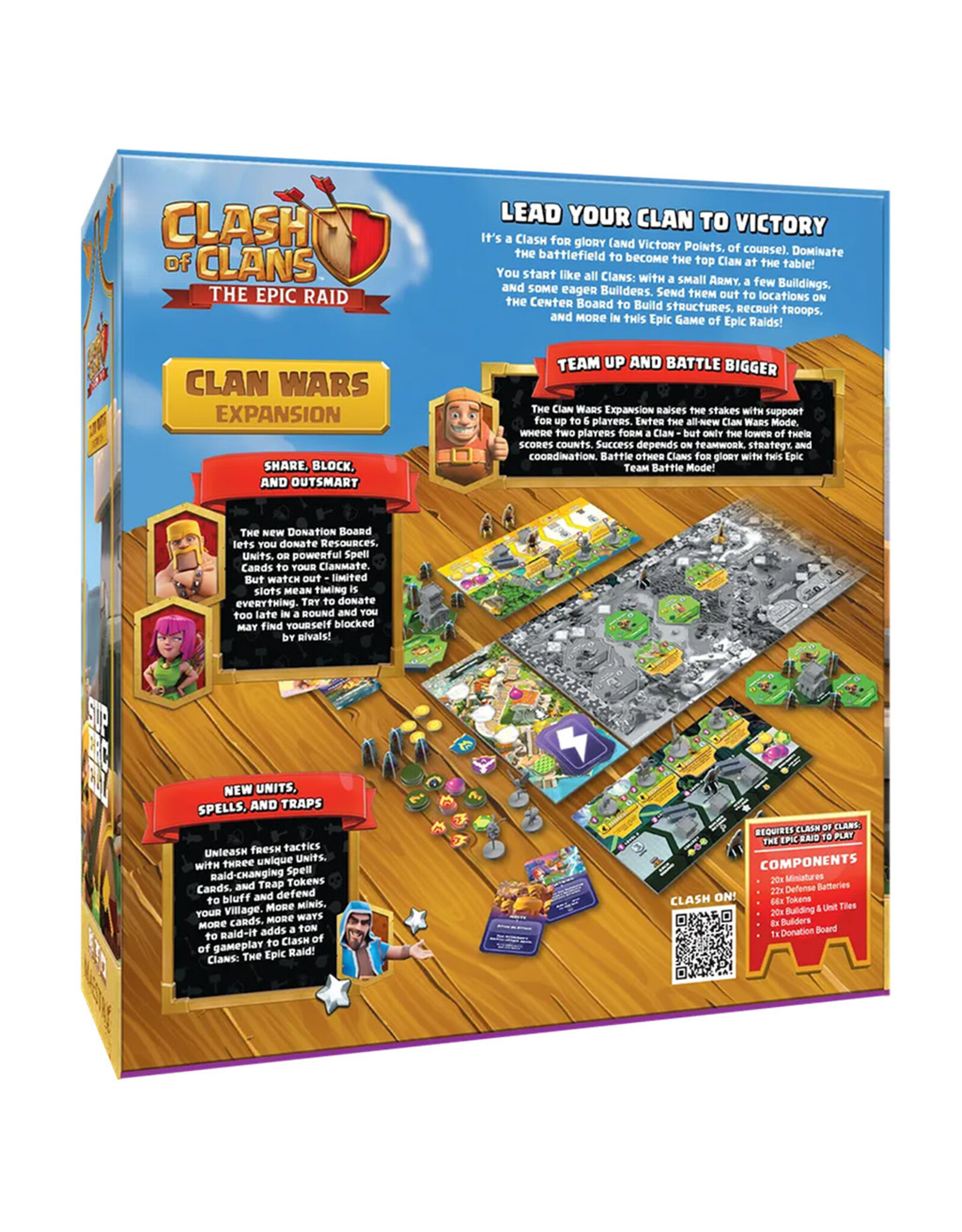 Maestro Media Clash of Clans: The Epic Raid: Clan Wars Expansion