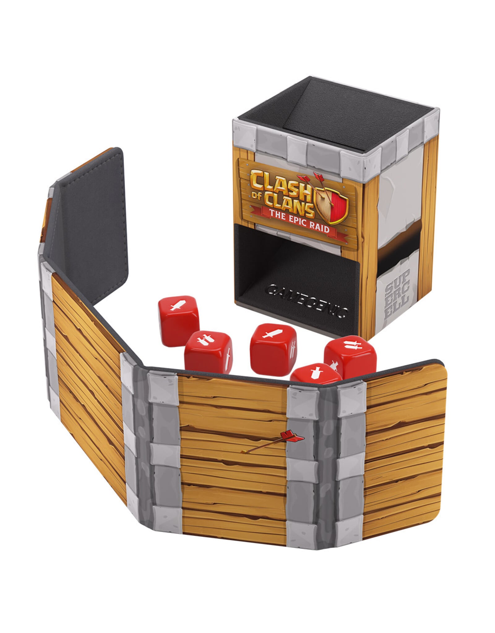 Maestro Media Clash of Clans: Premium Ultra Compact Dice Tower