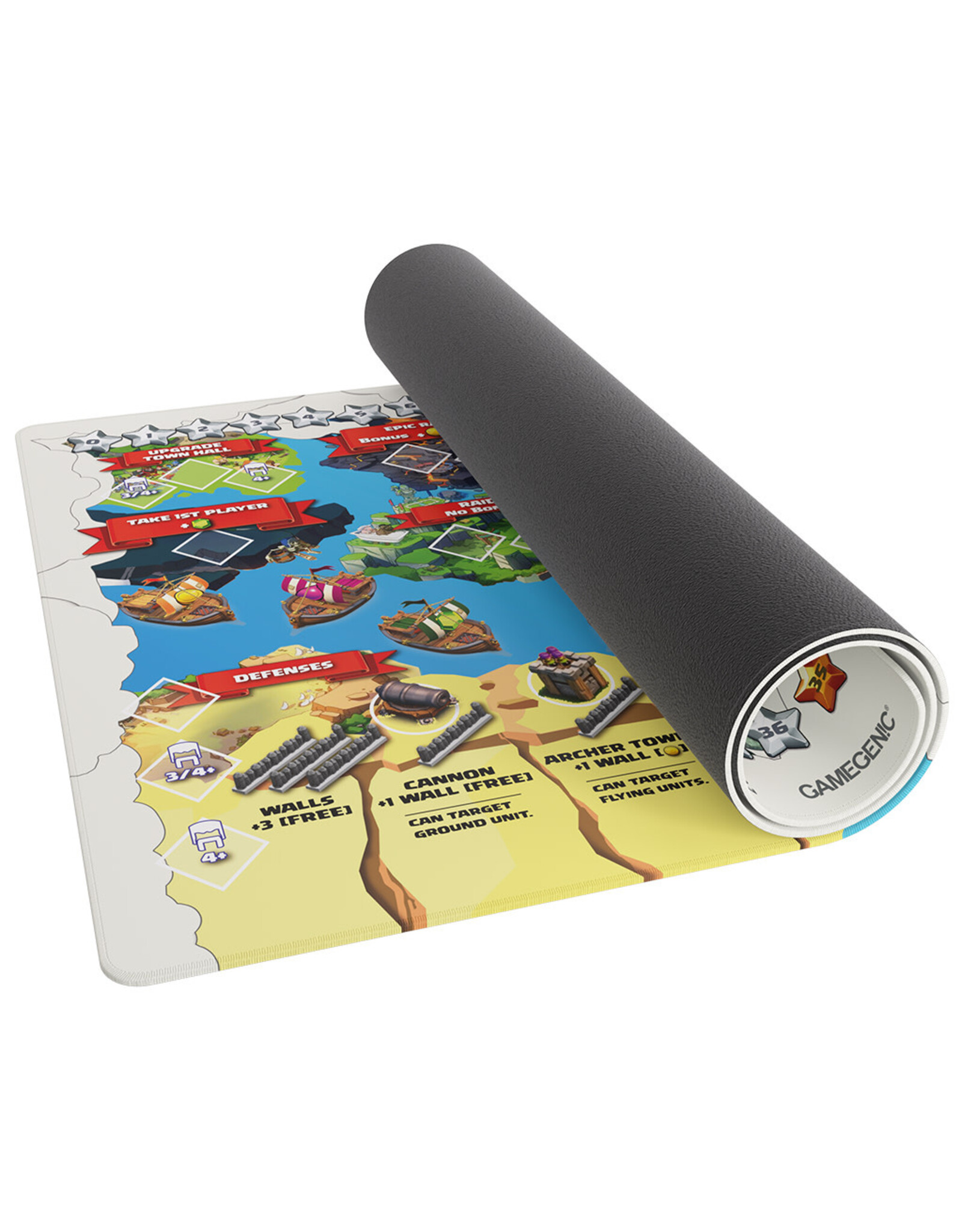 Maestro Media Clash of Clans: Premium Premium Center Game Mat