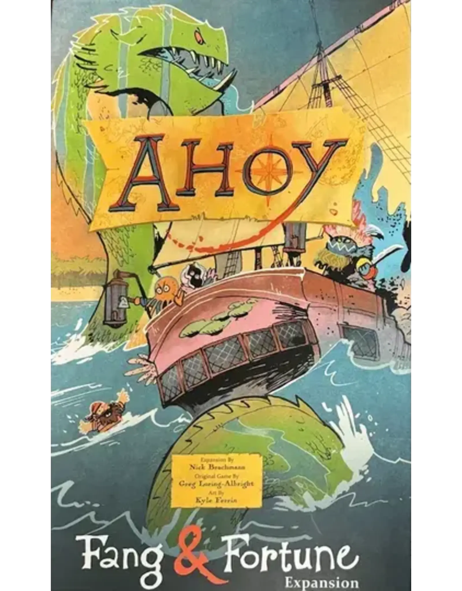 Leder Games Ahoy: Fang & Fortune Expansion