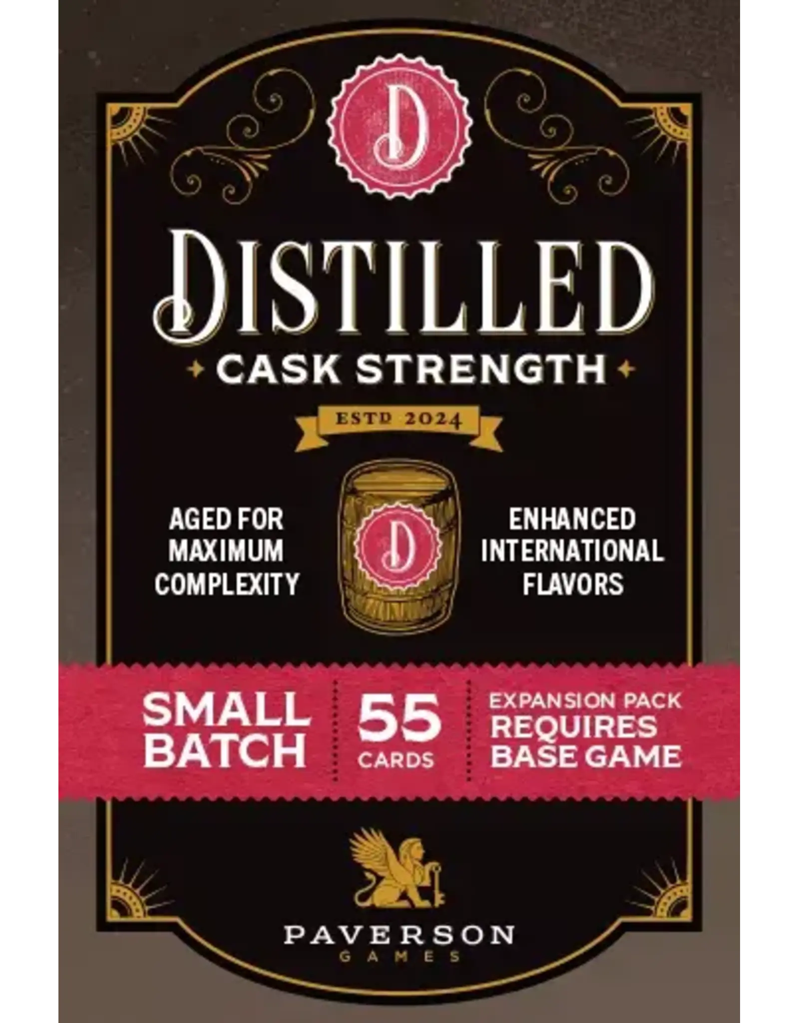Paverson Games Distilled: Cask Strength Expansion