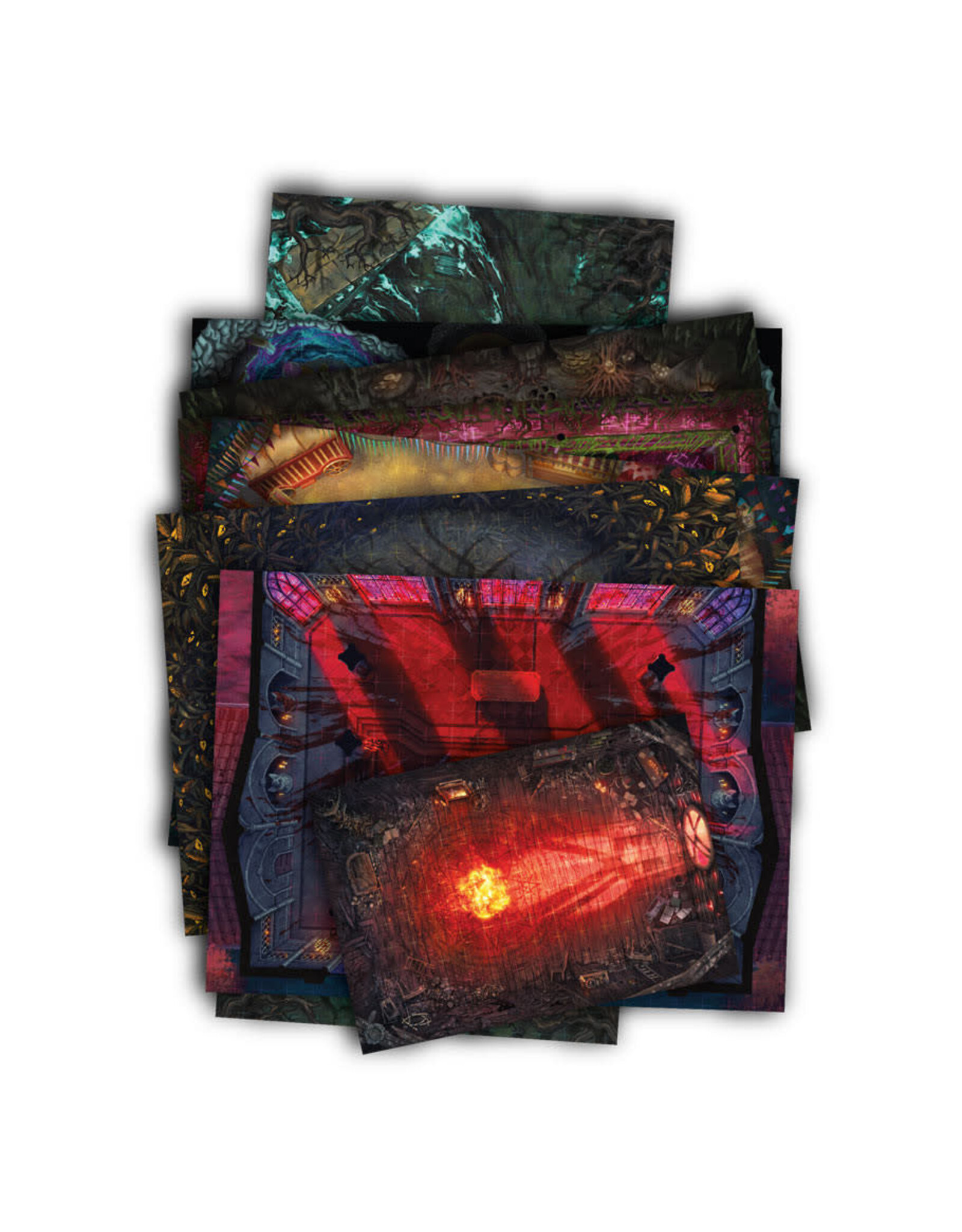 Avantris Entertainment The Crooked Moon:  Tactical Map Pack