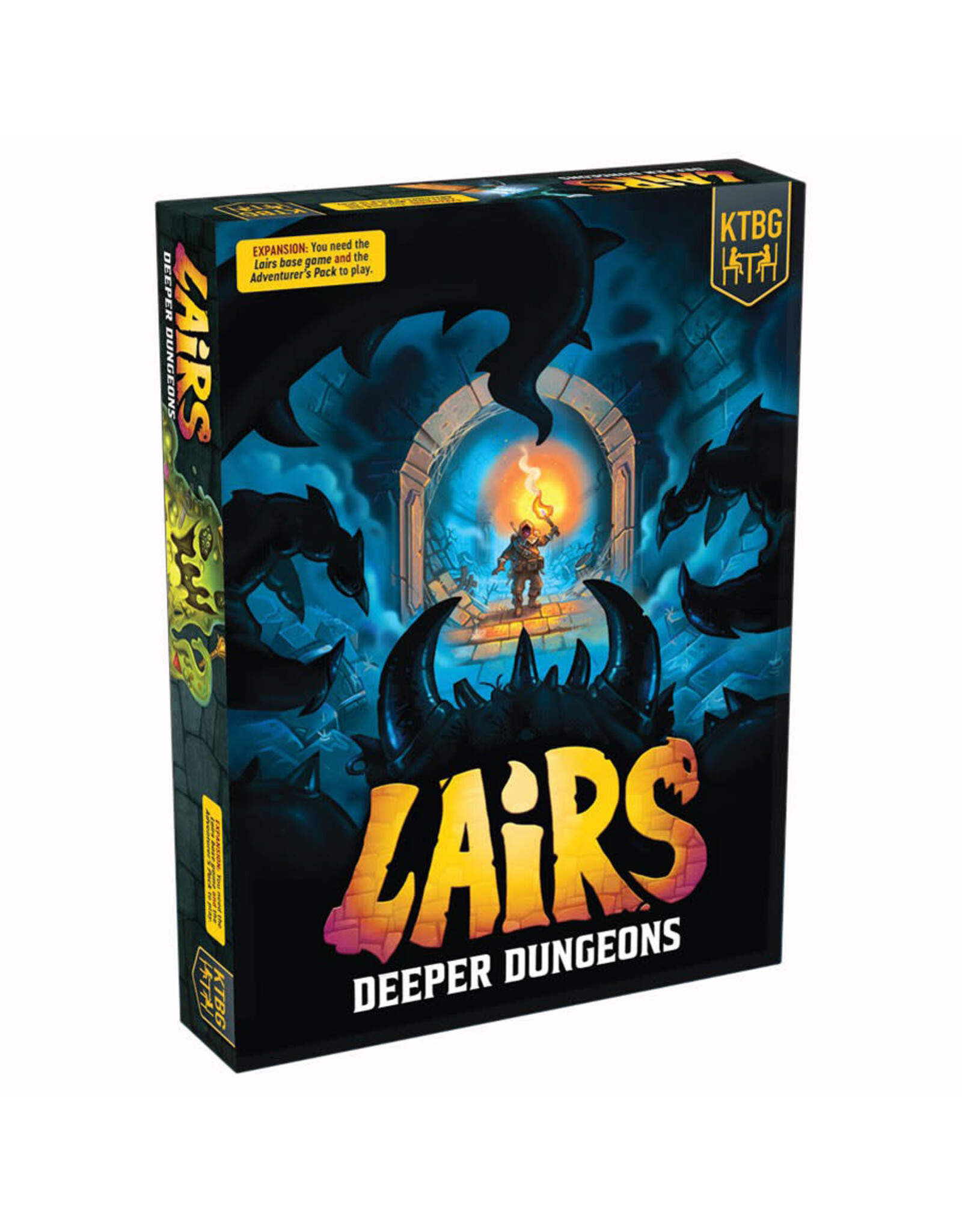 KIDS TABLE BOARD GAMING Lairs: Deeper Dungeons Expansion