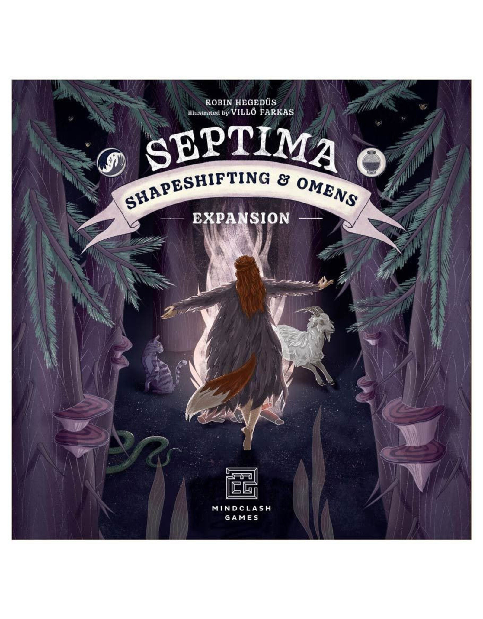Mindclash games Septima: Shapeshifting & Omens Expansion