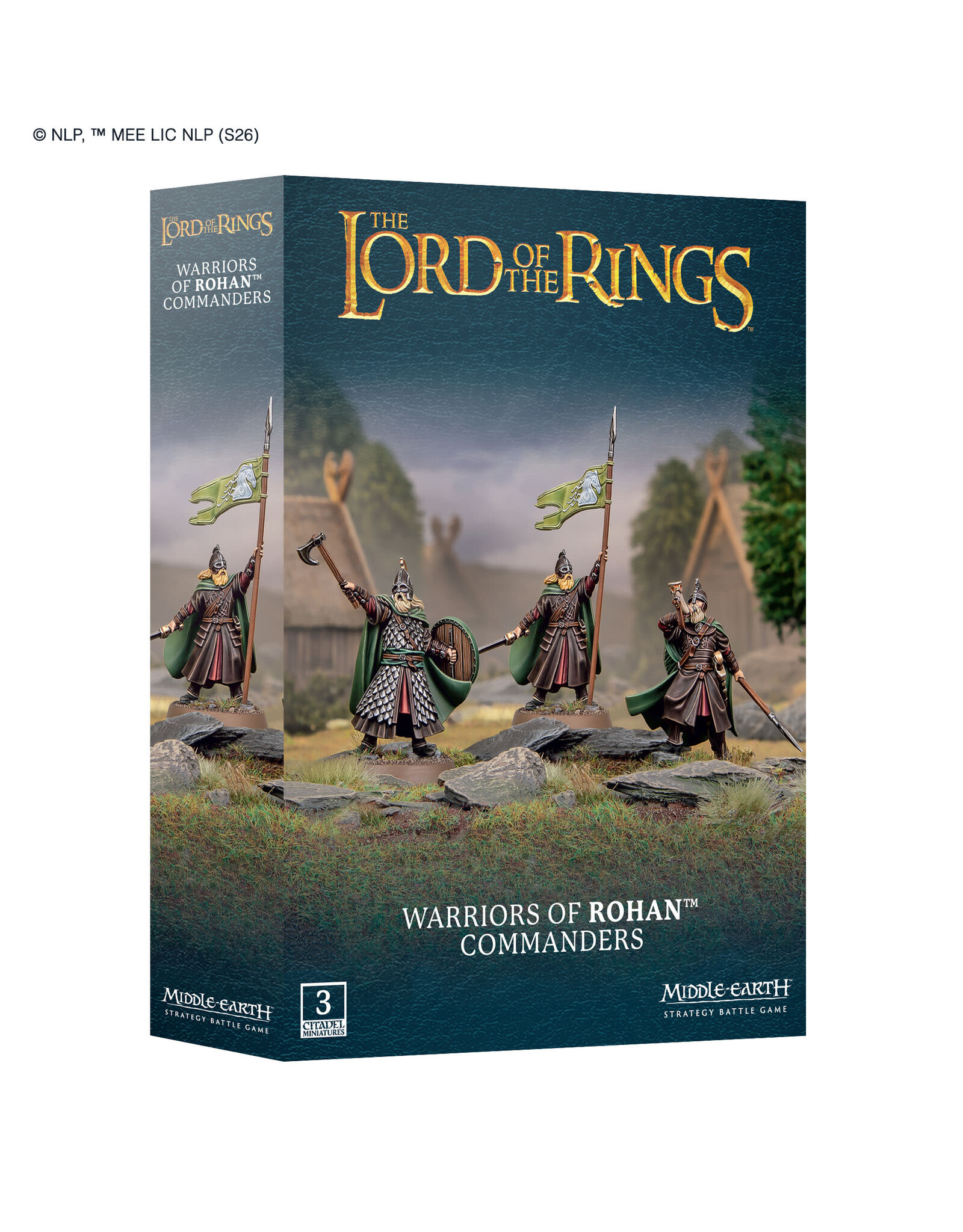Middle Earth Strategy Battle Game Middle-earth Strategy Battle: Warriors of Rohan Commanders