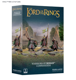 Middle Earth Strategy Battle Game Middle-earth Strategy Battle: Warriors of Rohan Commanders