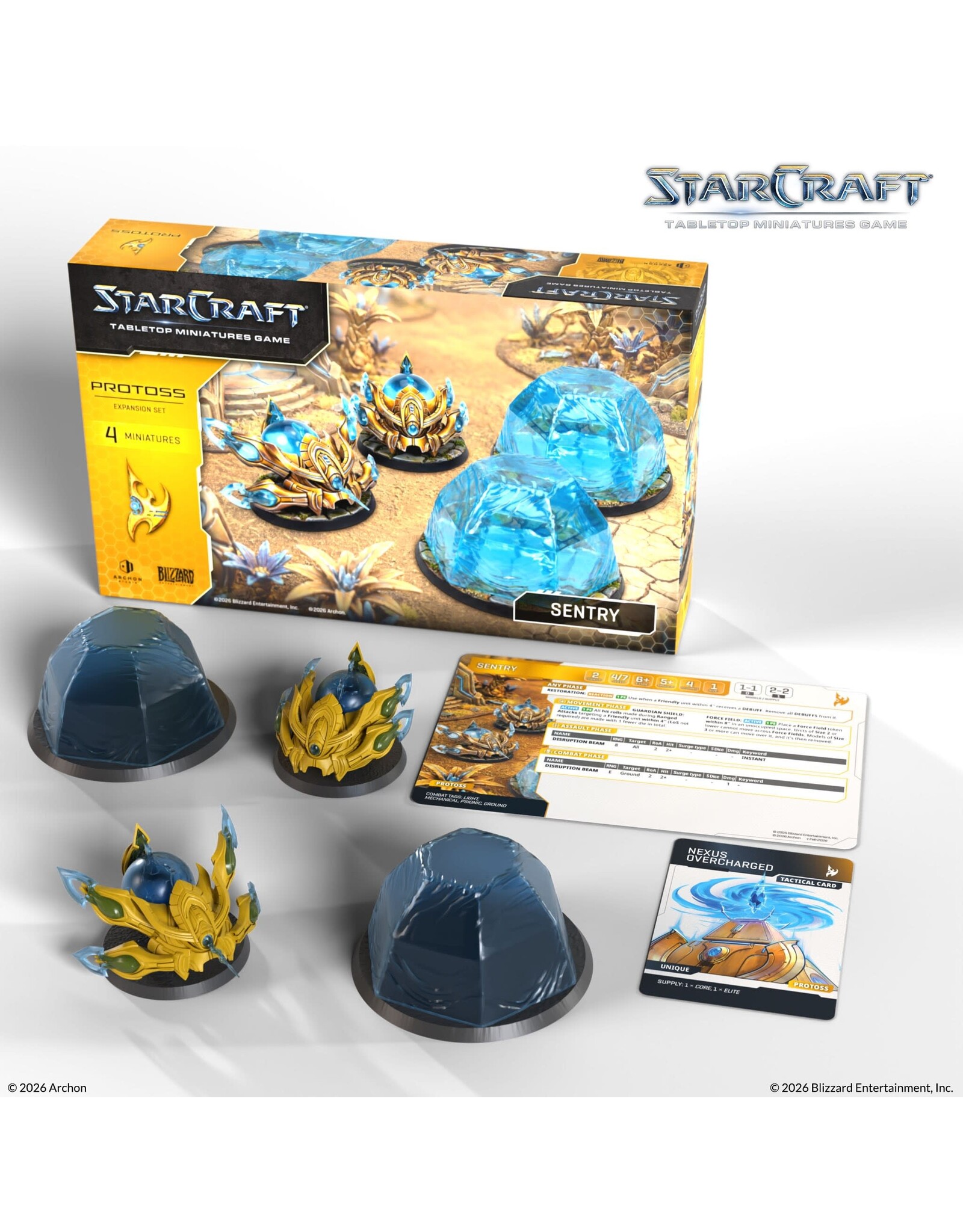 Archon Studio StarCraft TMG: Protoss: Sentry Expansion Set