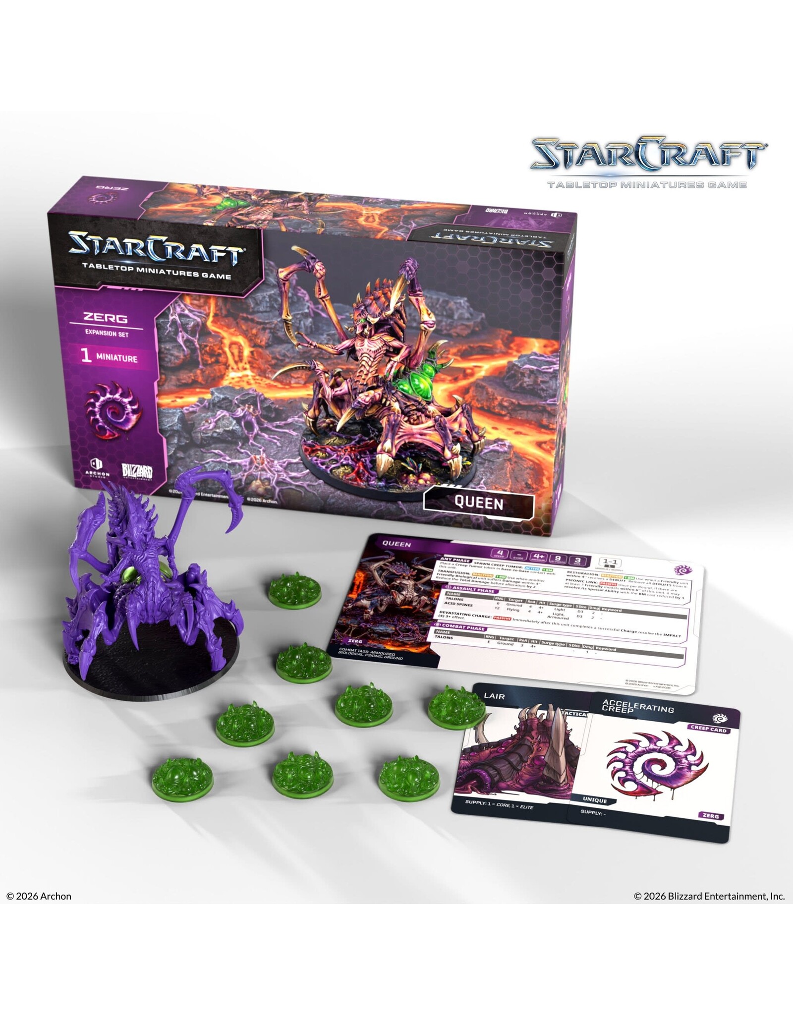 Archon Studio StarCraft TMG: Zerg: Queen Expansion Set