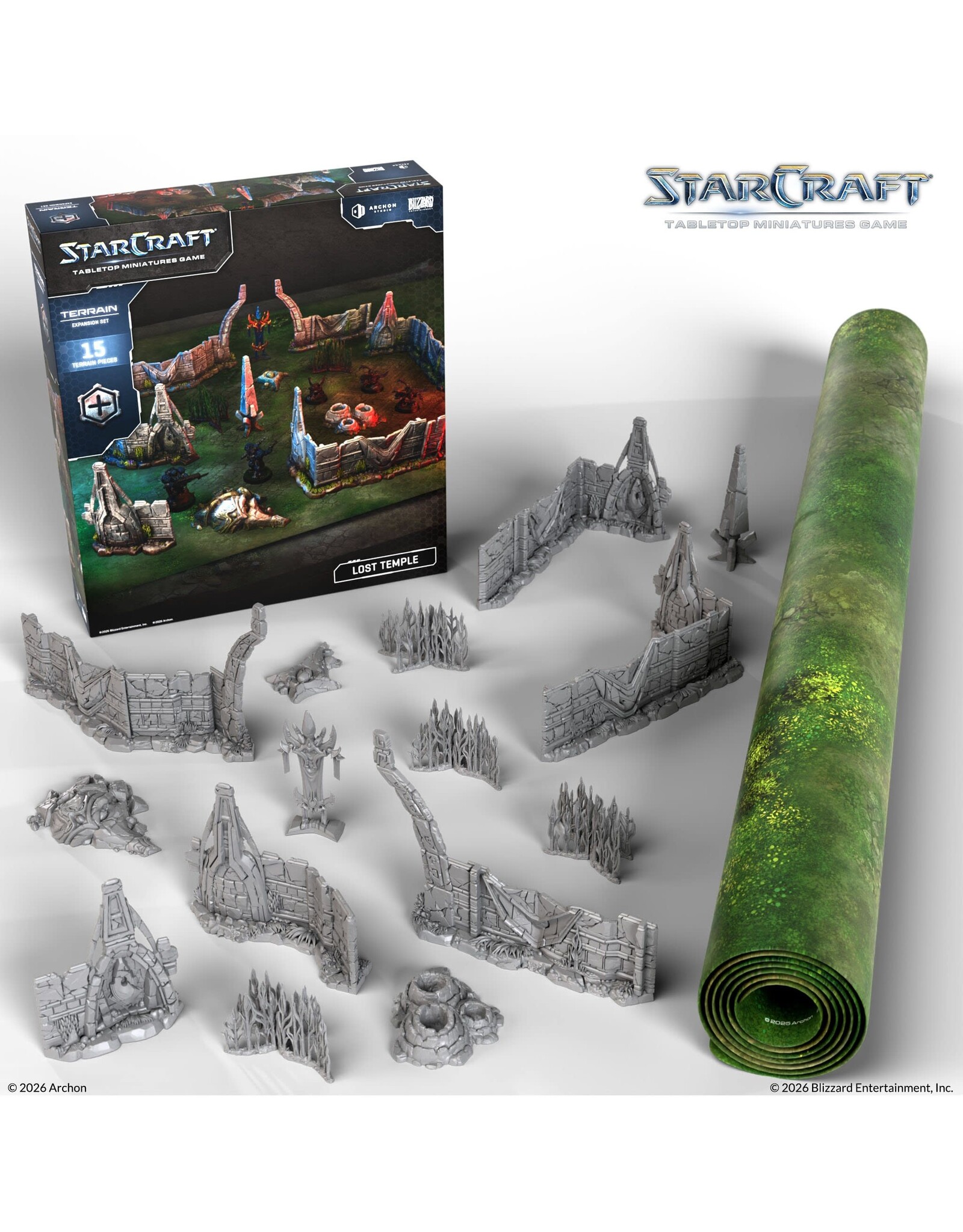 Archon Studio StarCraft TMG: Terrain: Lost Temple Expansion Set