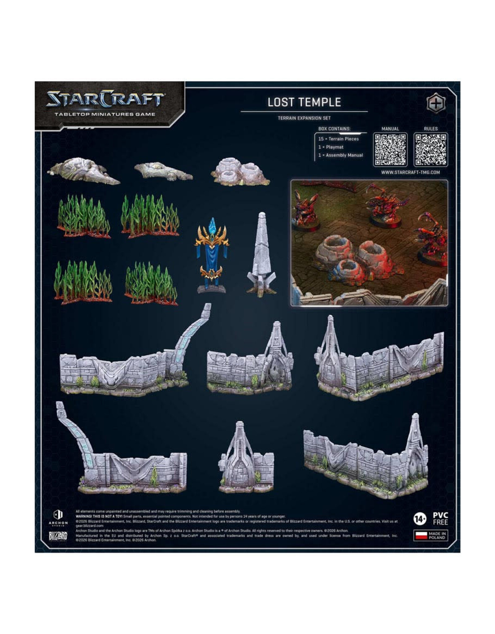 Archon Studio StarCraft TMG: Terrain: Lost Temple Expansion Set