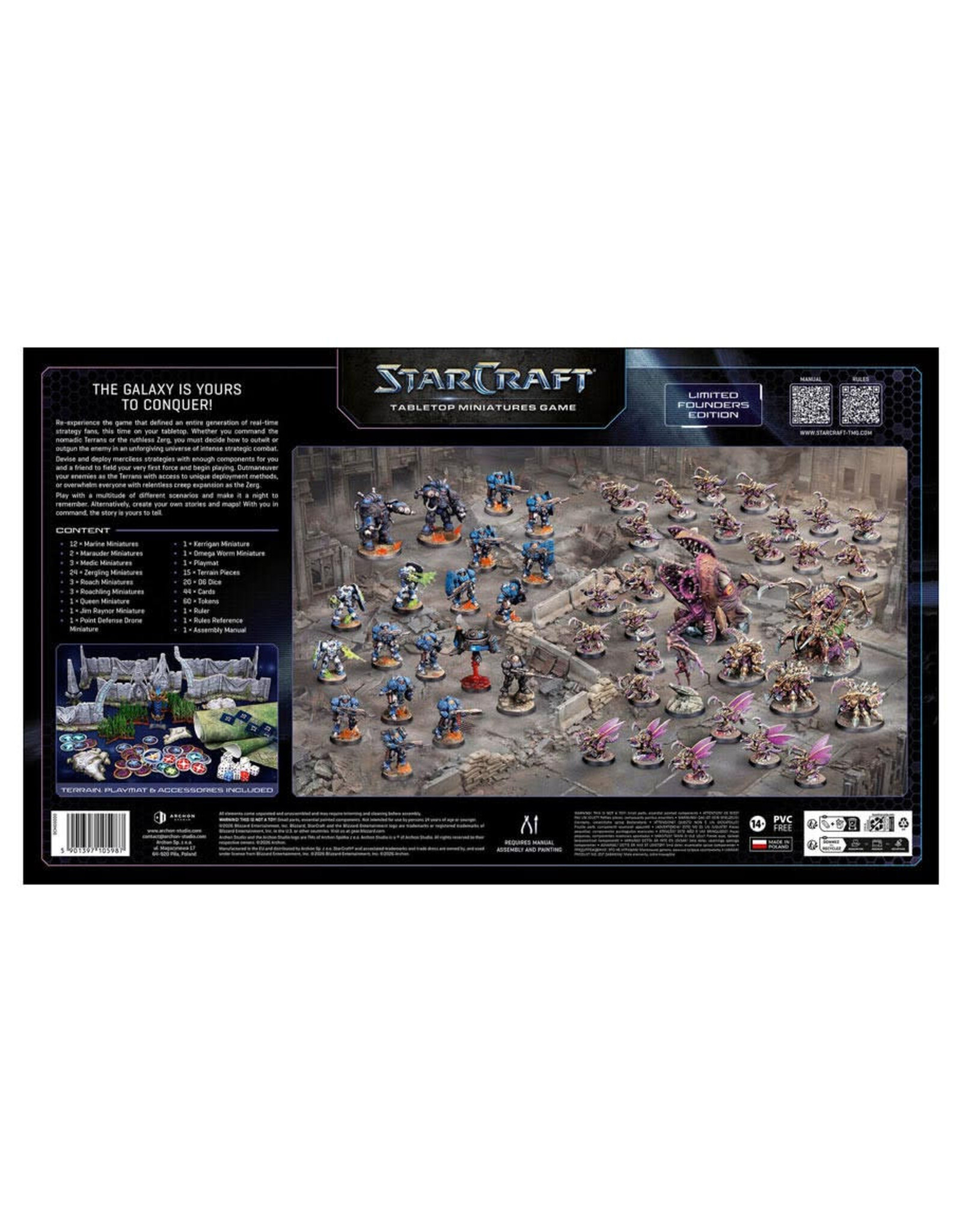 Archon Studio StarCraft TMG: Two-Player Starter Set - Founders Edition