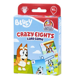 Moose Toys Bluey - Crazy Eights Card Game