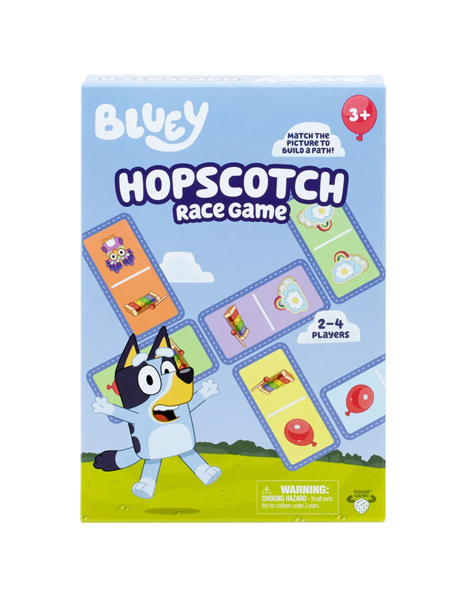 Moose Toys Bluey - Hopscotch Race