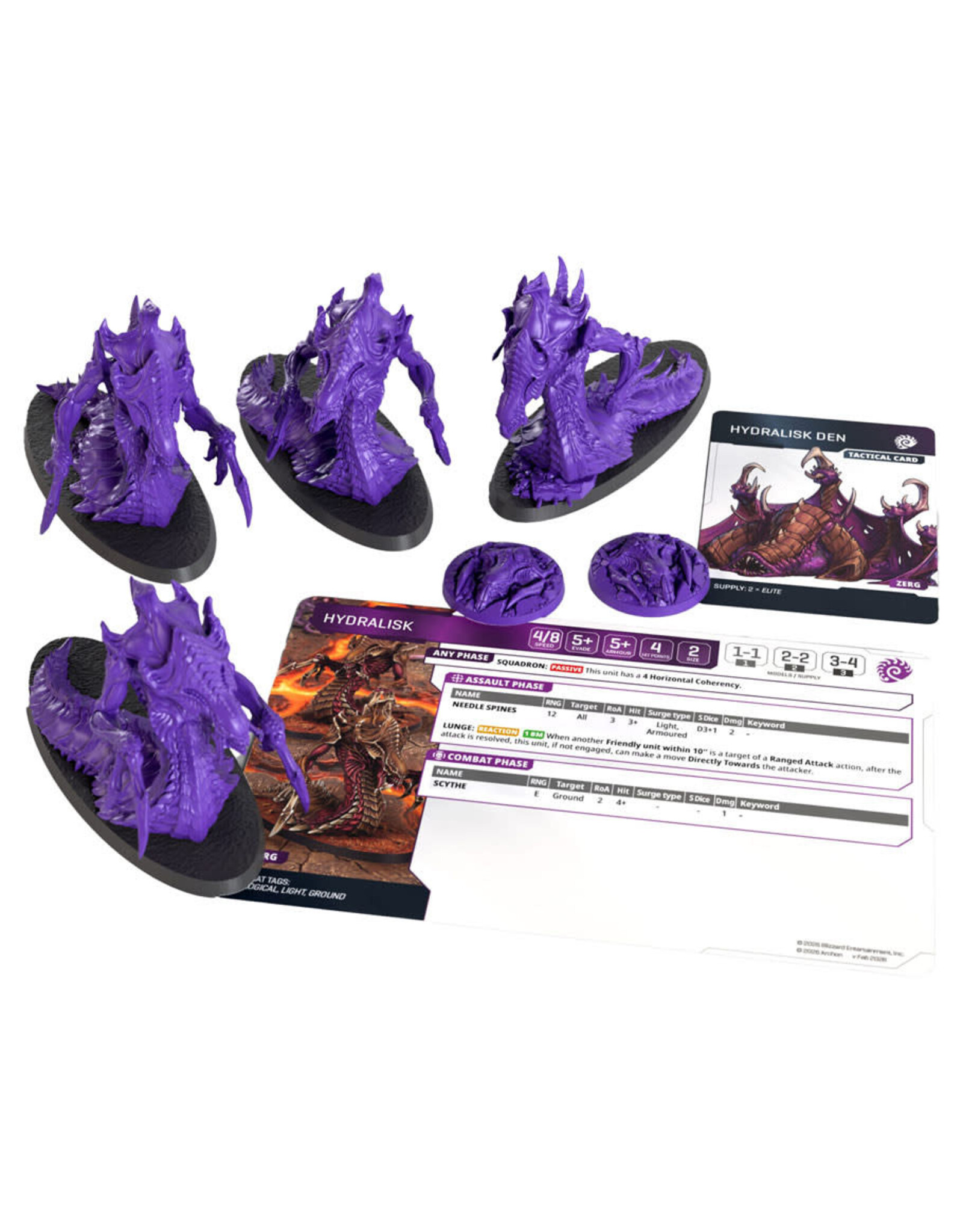 Archon Studio StarCraft TMG: Zerg: Hydralisk Expansion Set