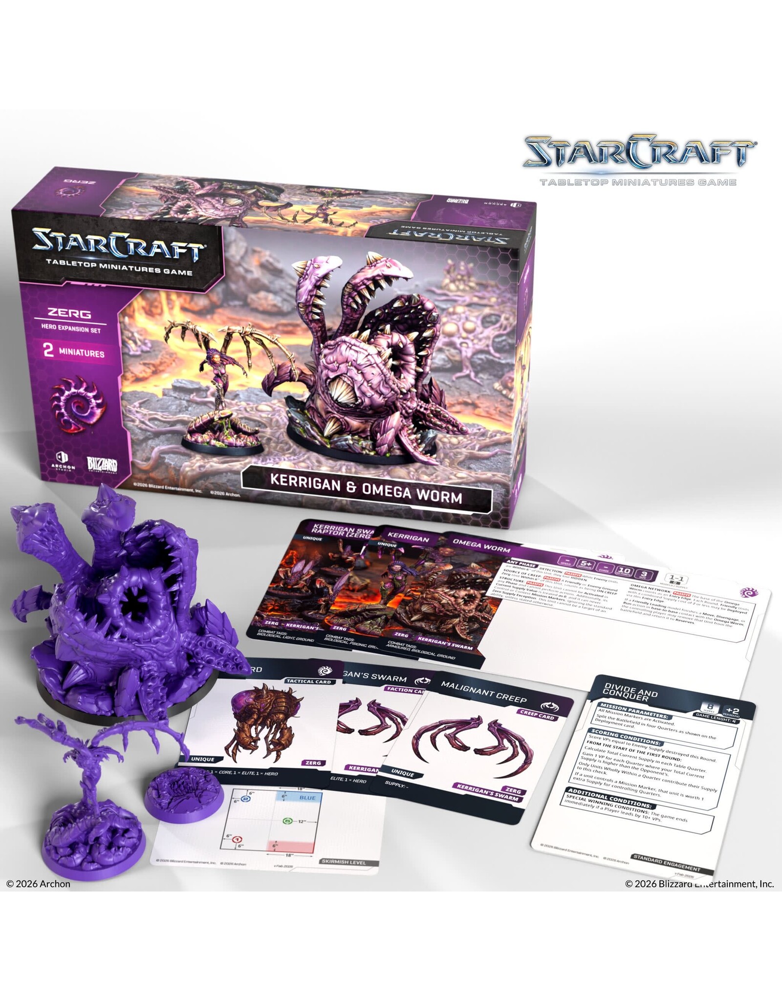 Archon Studio StarCraft TMG: Zerg: Kerrigan Hero Expansion Set