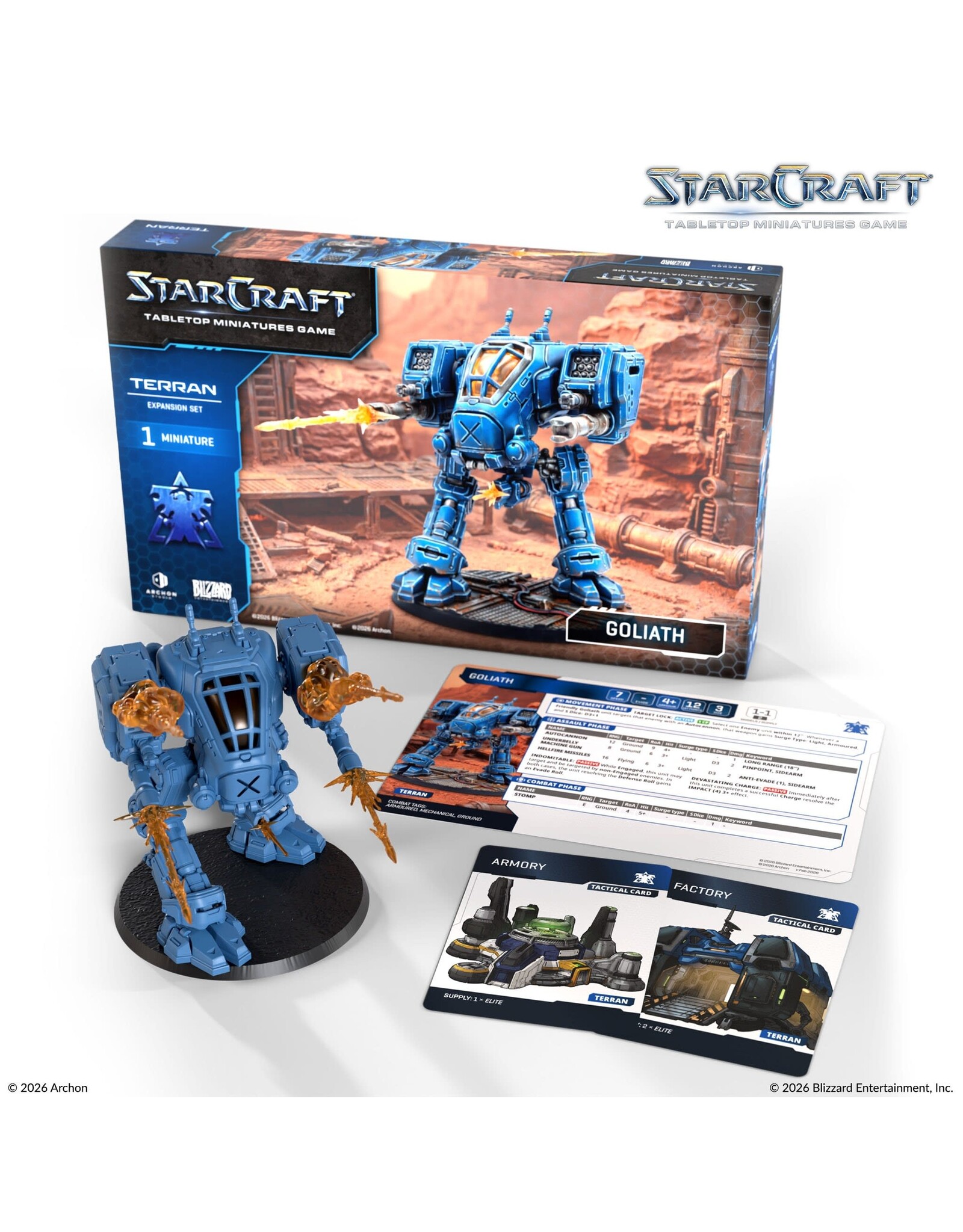 Archon Studio StarCraft TMG: Terran: Goliath Expansion Set
