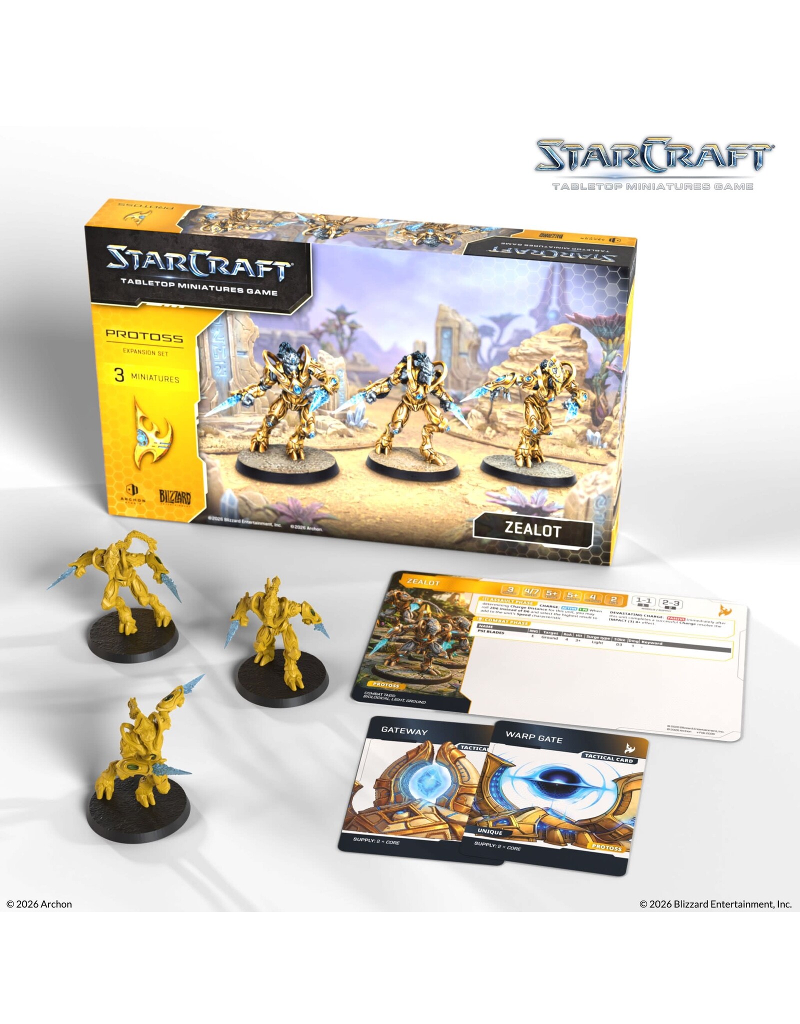 Archon Studio StarCraft TMG: Protoss: Zealot Expansion Set