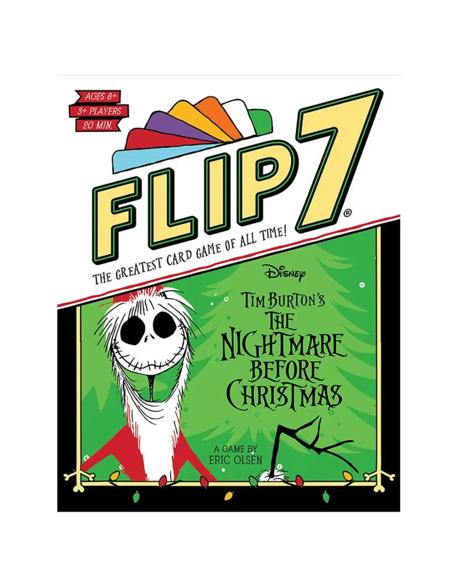 USAopoly Flip 7: Nightmare Before Christmas
