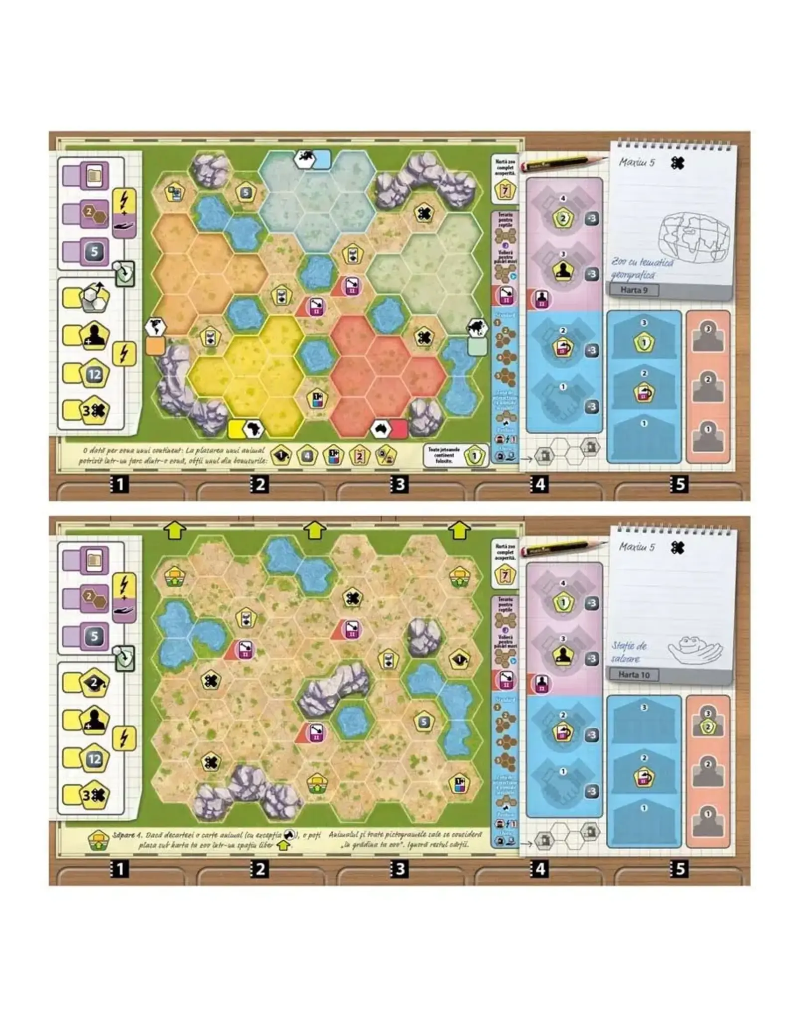 Capstone Games Ark Nova: Zoo Map Pack 1 Exp