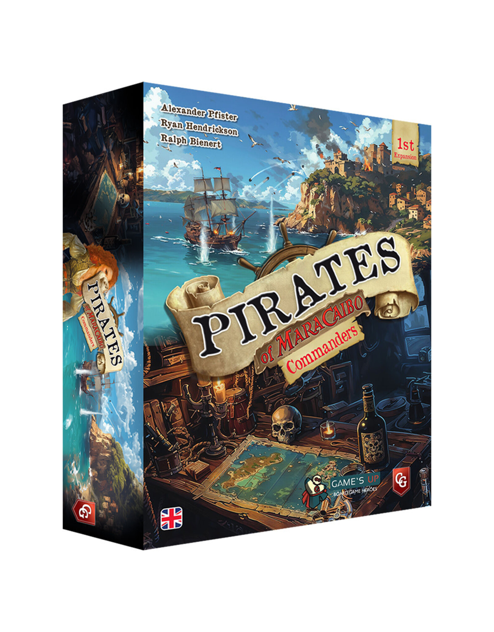 Capstone Games Pirates of Maracaibo: Commanders Expansion