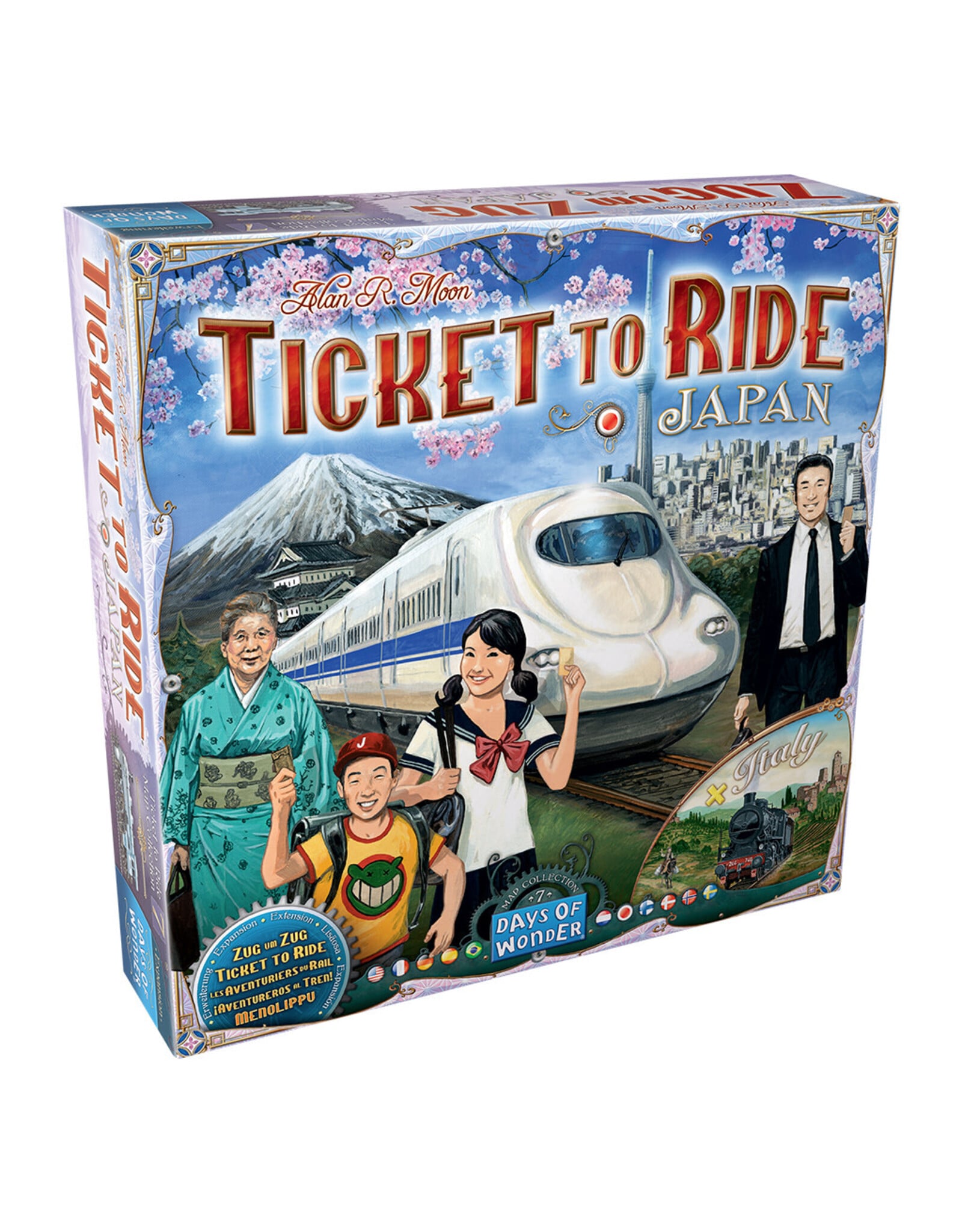 Days of Wonder Ticket to Ride: Japan and Italy Map 7