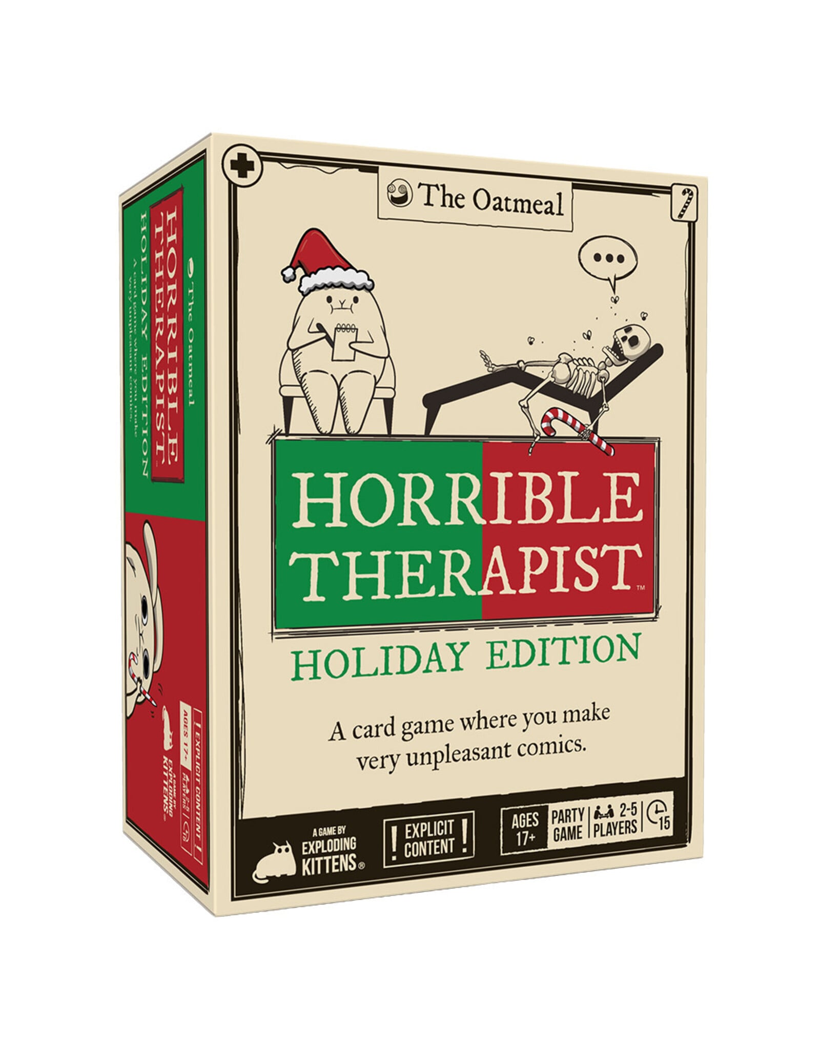 Exploding Kittens Horrible Therapist Holiday