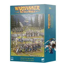 Warhammer Old World Warhammer: The Old World - High Elf Realms: Battle March Army