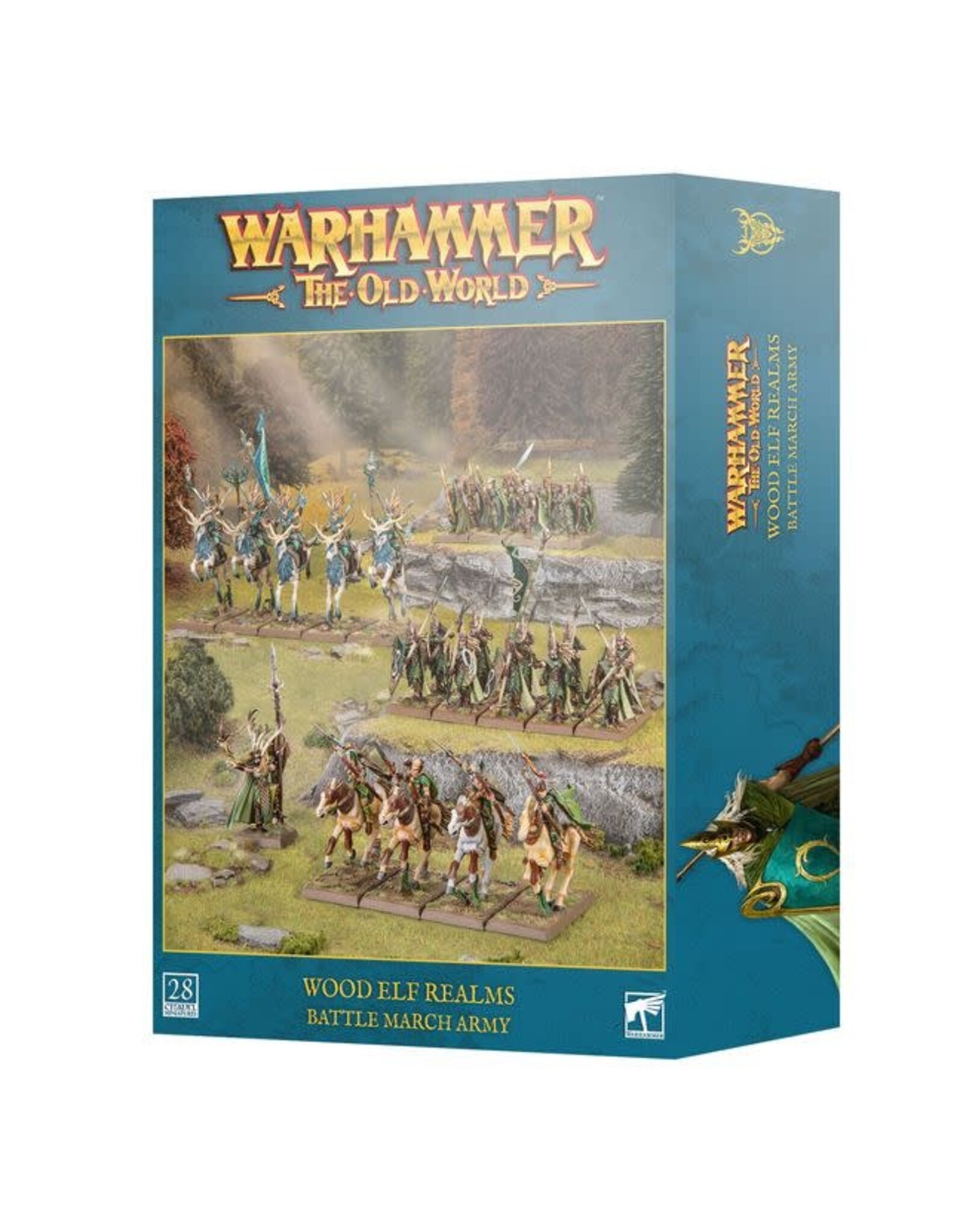 Warhammer Old World Warhammer: The Old World - Wood Elf Realms: Battle March Army