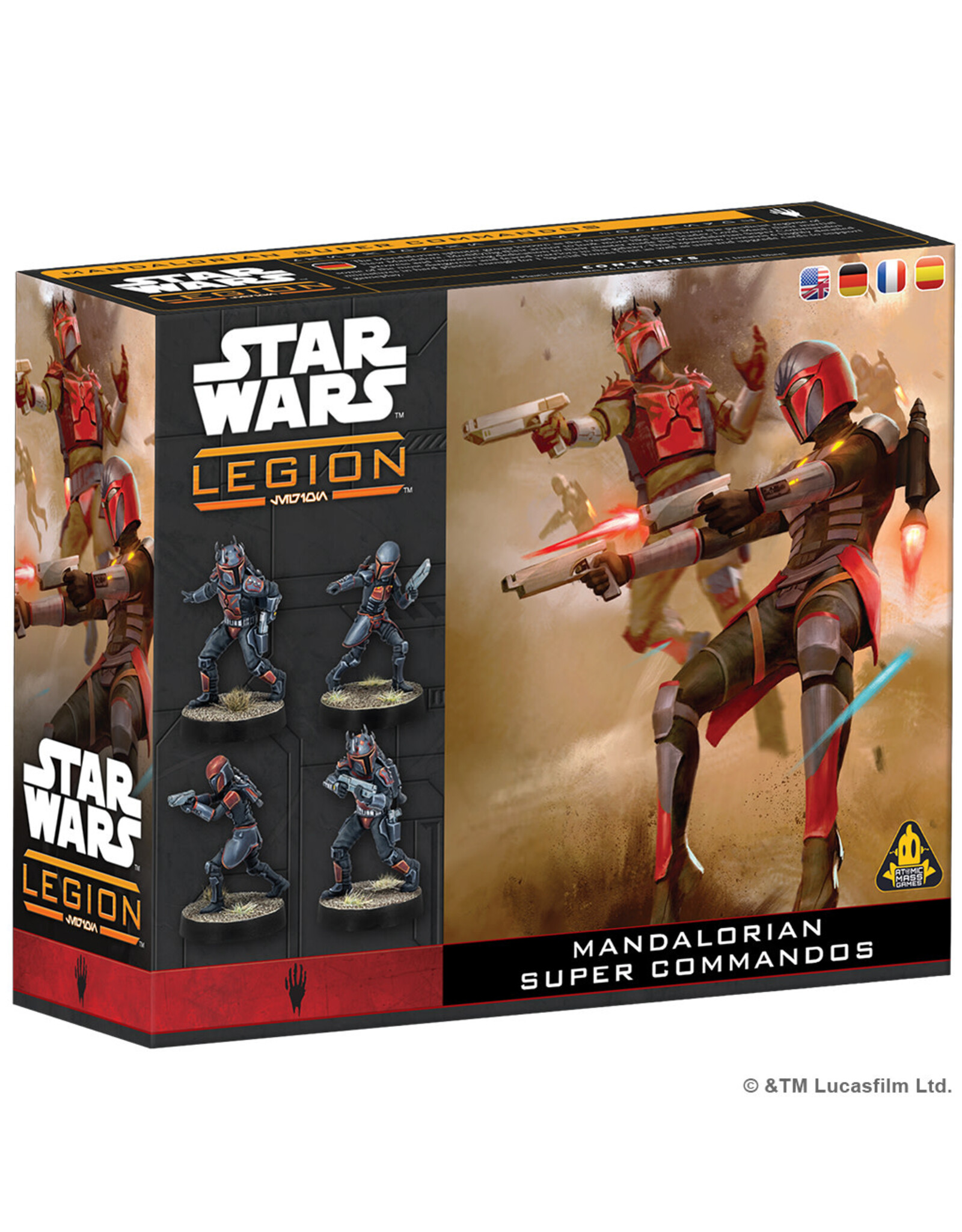 Atomic Mass Games Star Wars: Legion - Mandalorian Super Commandos