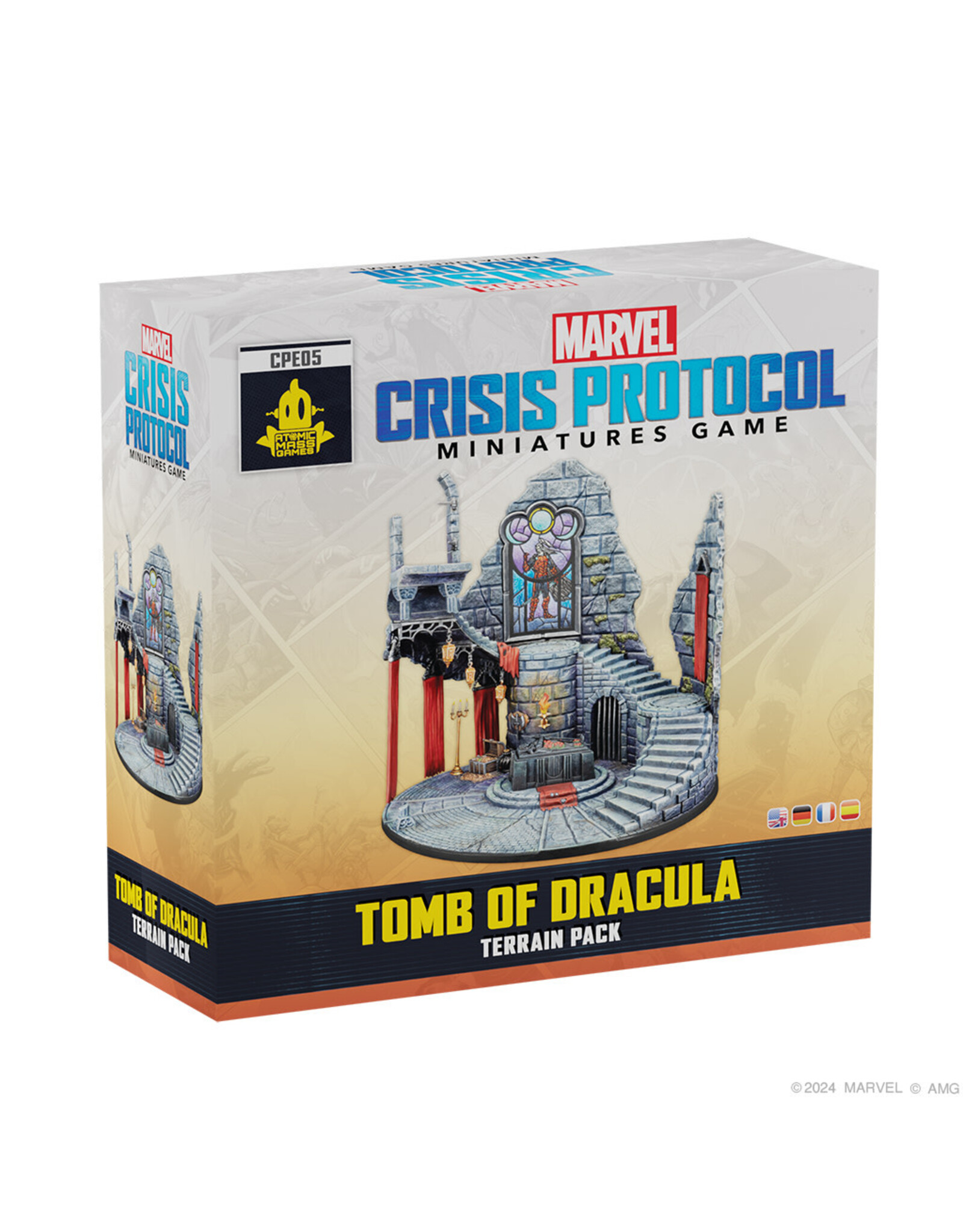 Atomic Mass Games Marvel Crisis Protocol - Tomb of Dracula Terrain Pack
