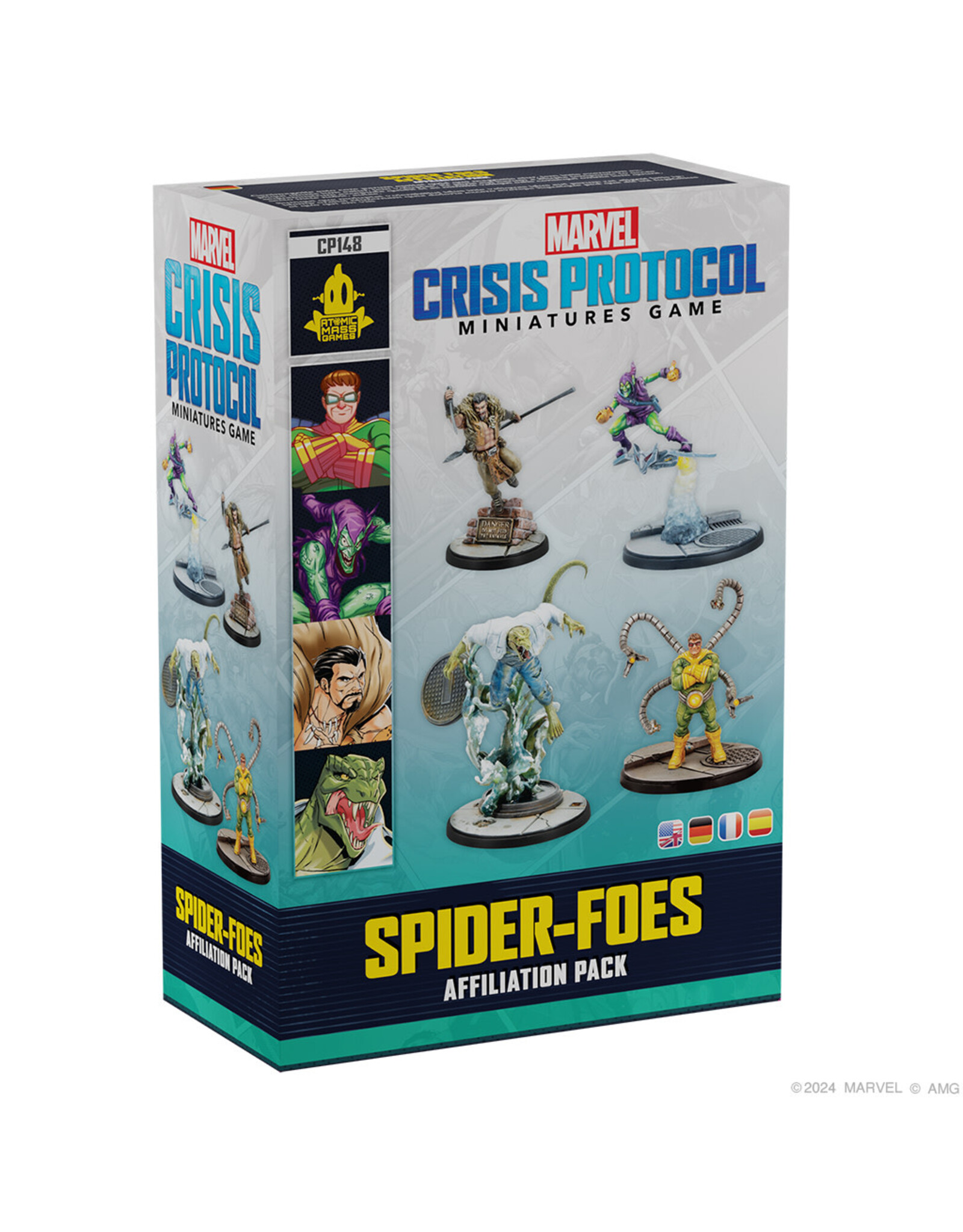 Atomic Mass Games Marvel Crisis Protocol - Spider- Foes Affiliation Pack