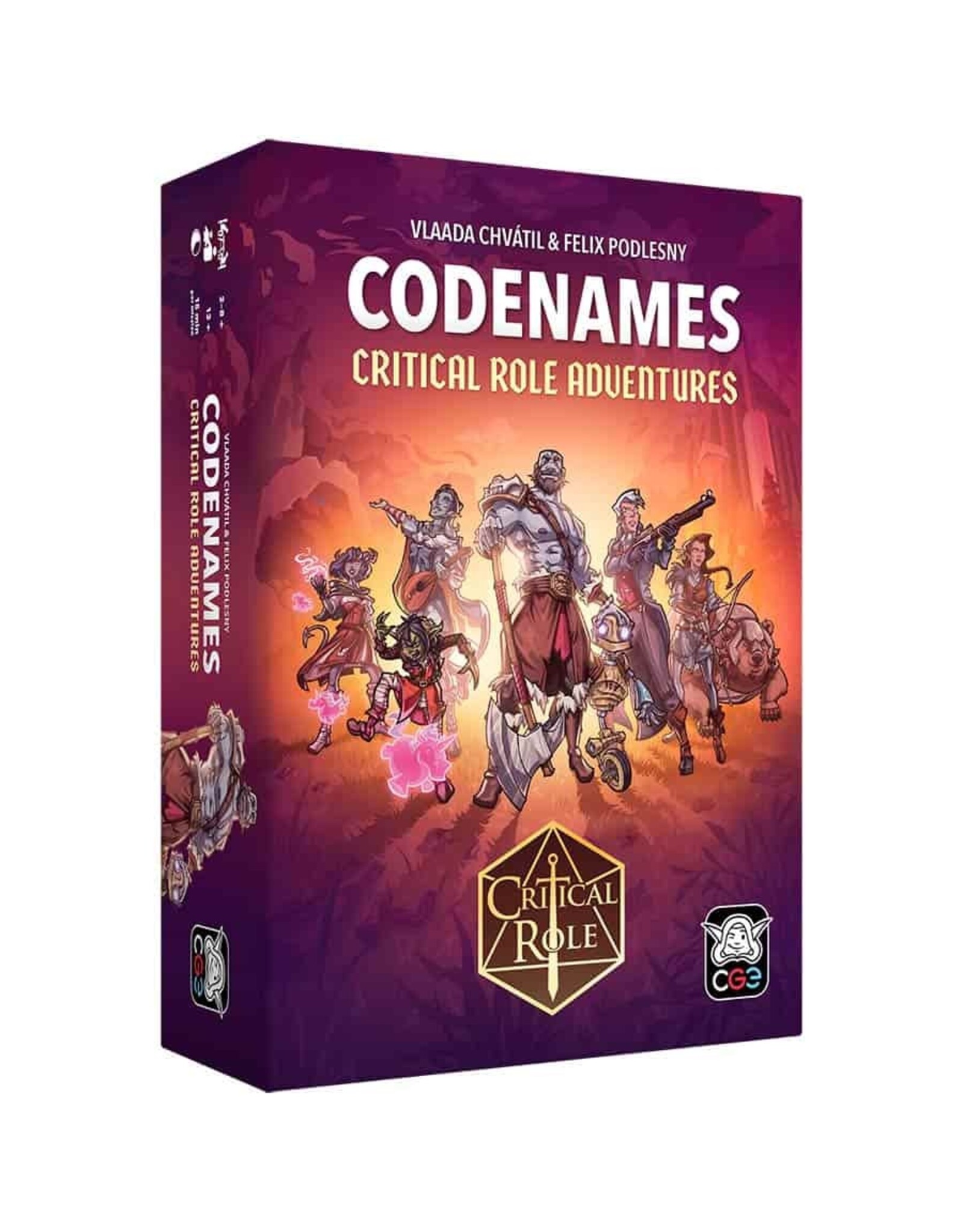 Czech Games Edition Codenames Critical Role Adventures