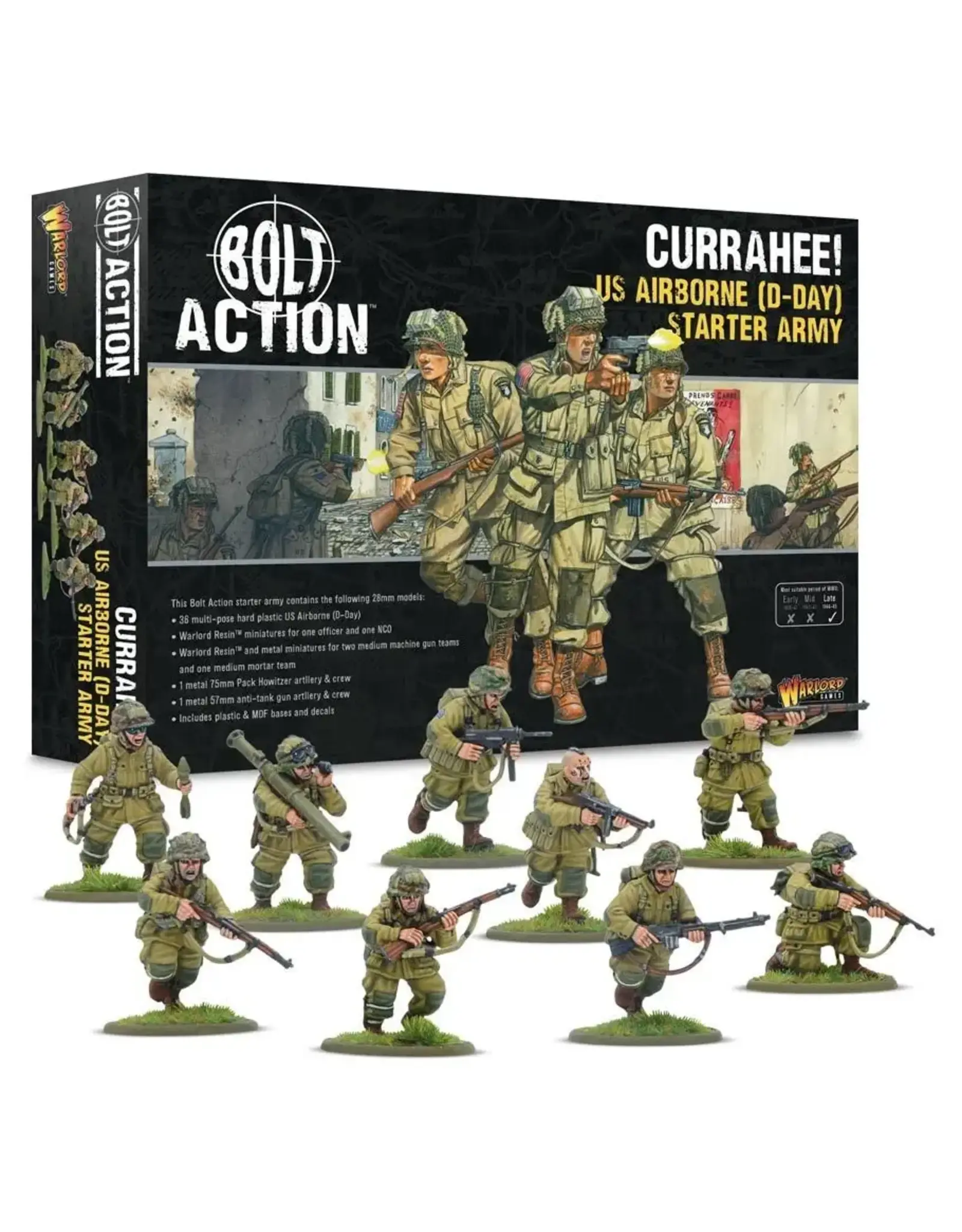 Warlord Games Bolt Action: Currahee! US Airborne (D-Day) Starter Army