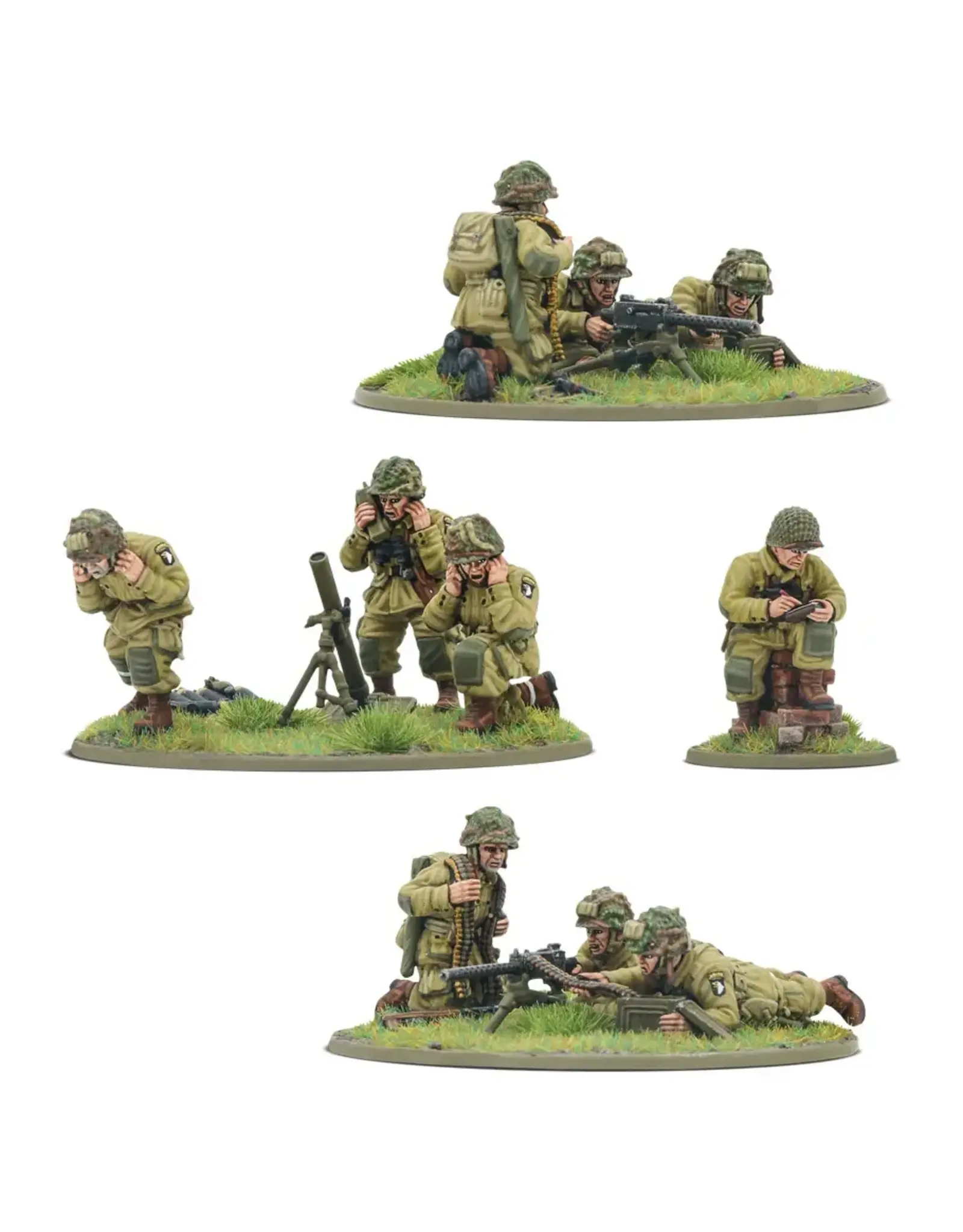 Warlord Games Bolt Action: US Airborne (D-Day) Heavy Weapons Platoon