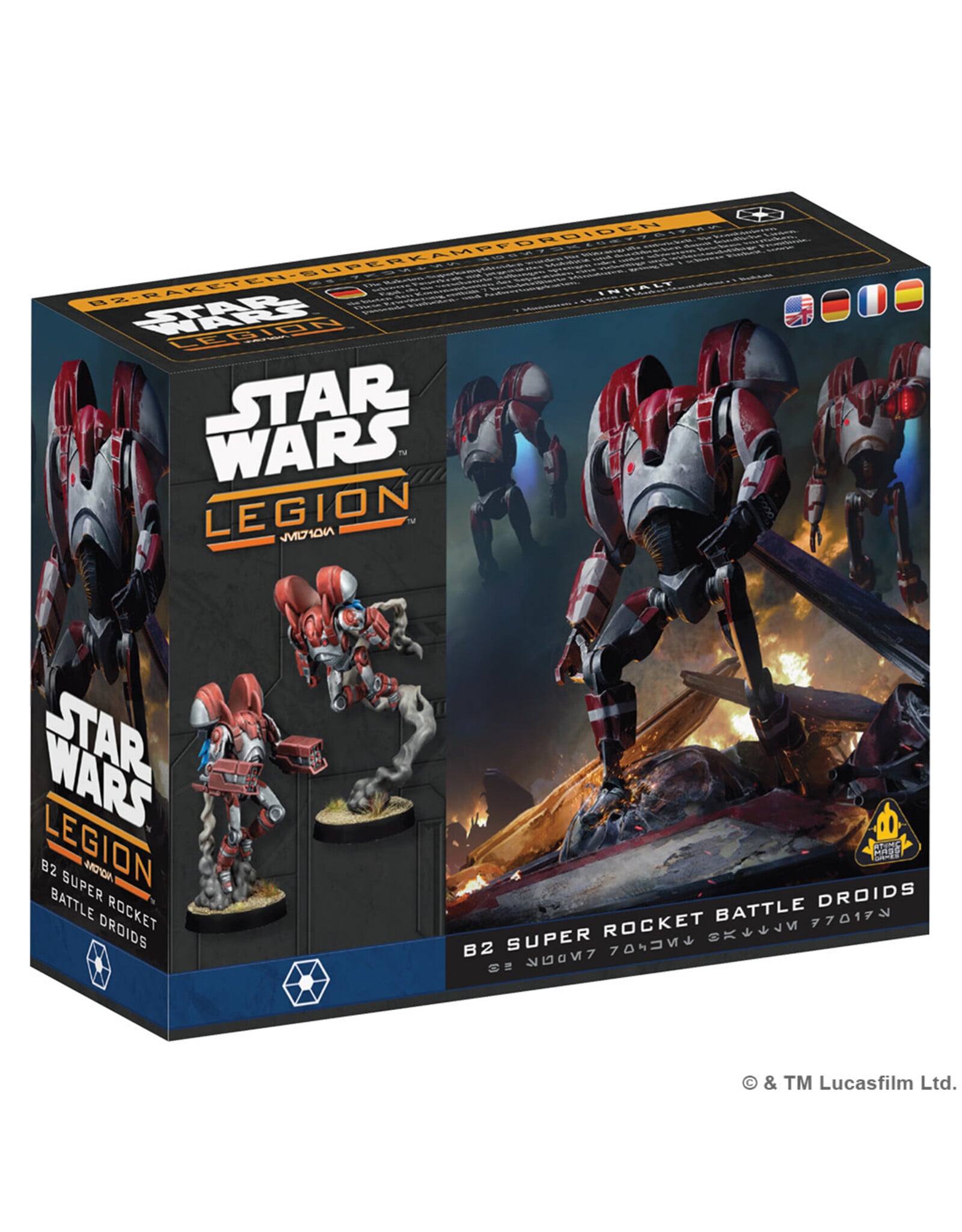 Fantasy Flight Games Star Wars: Legion – B2 Super Rocket Battle Droids